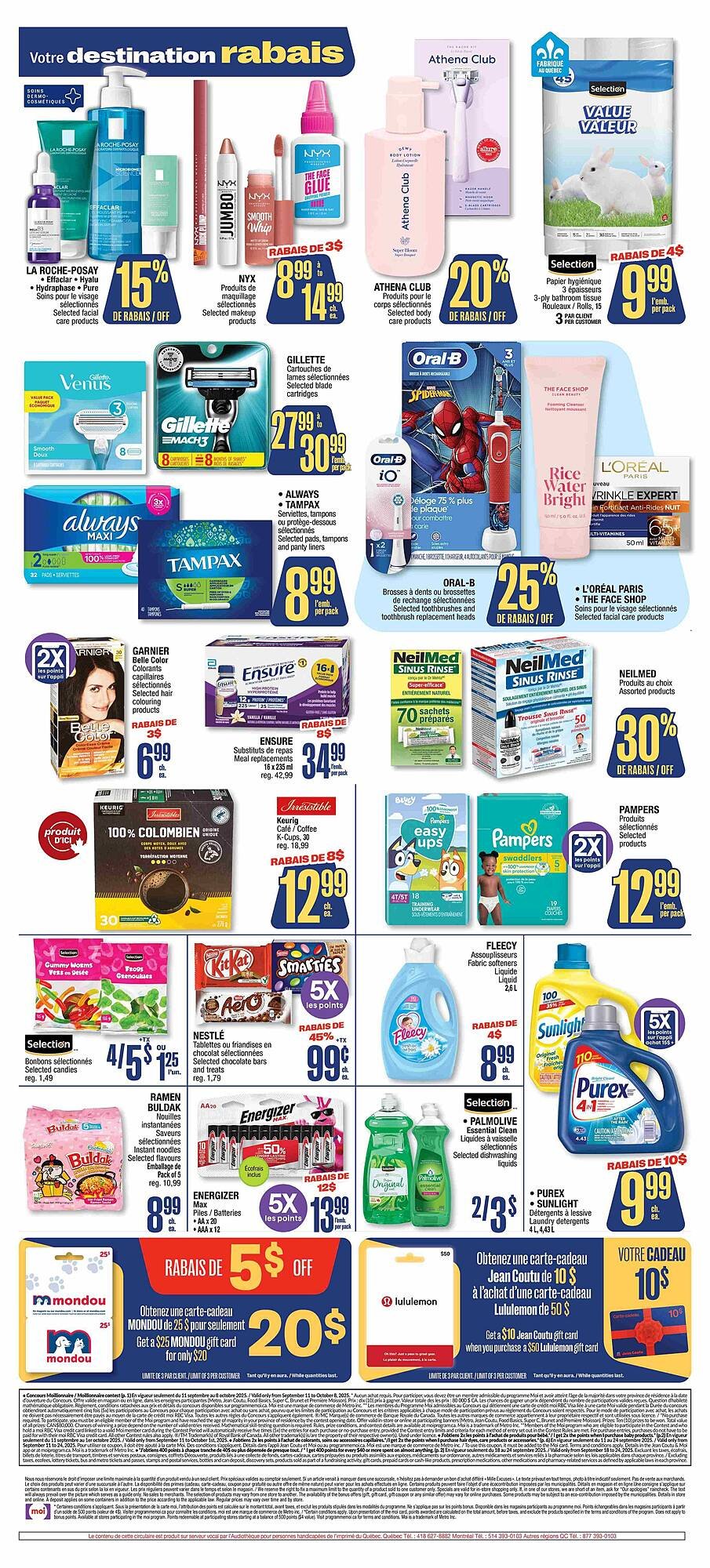 Jean Coutu flyer