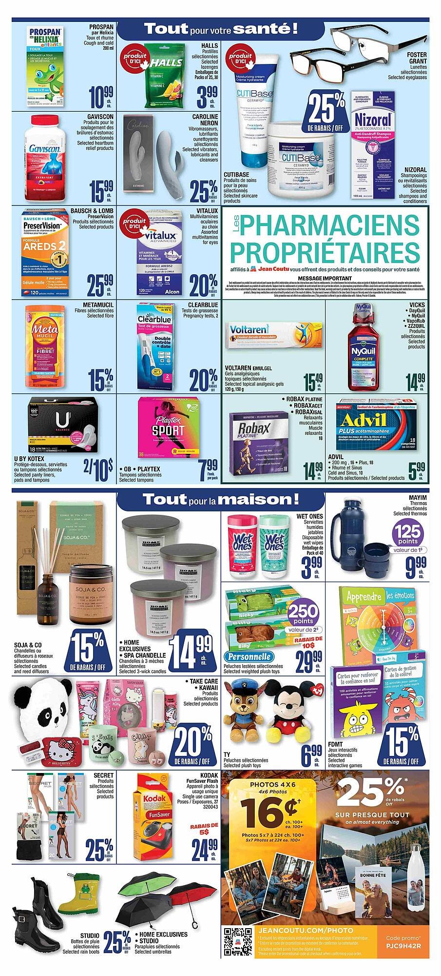 Jean Coutu flyer