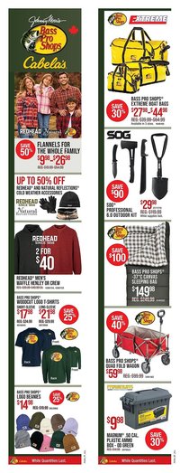 Bass Pro flyer (2025-12-26 - 2026-01-07)