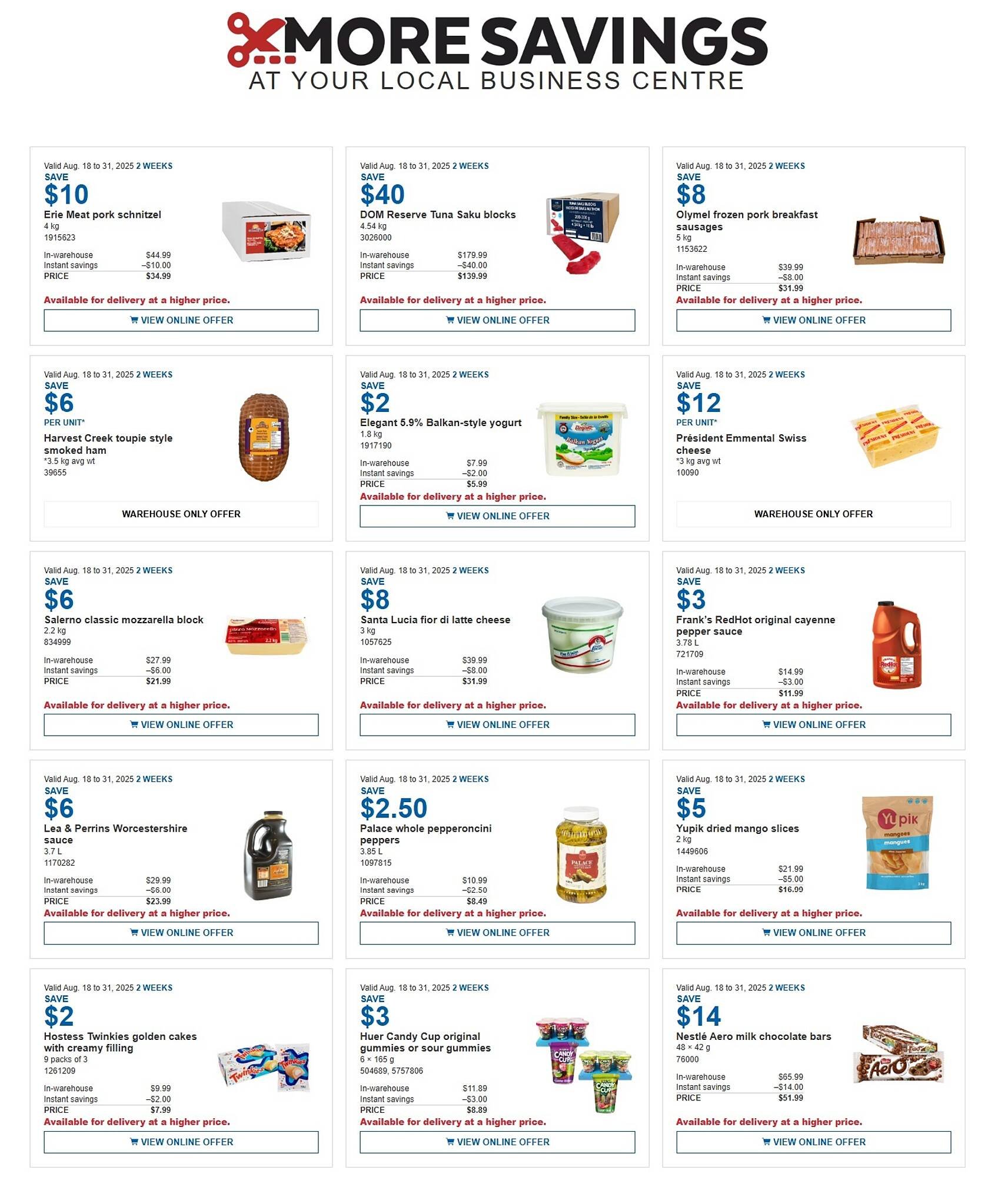 Costco flyer (2025-08-18 - 2025-08-24) | 1
