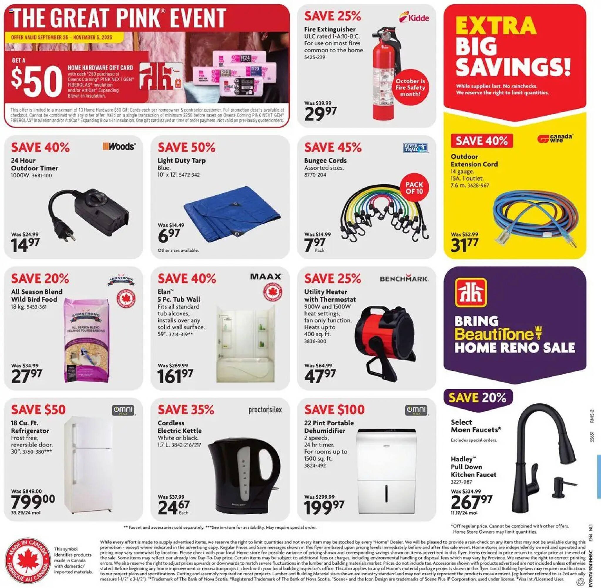 Home Hardware flyer