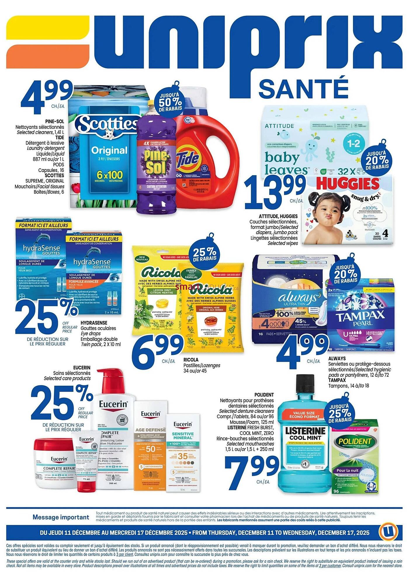 Uniprix flyer