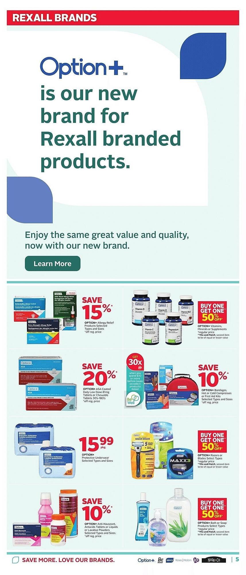 Rexall flyer