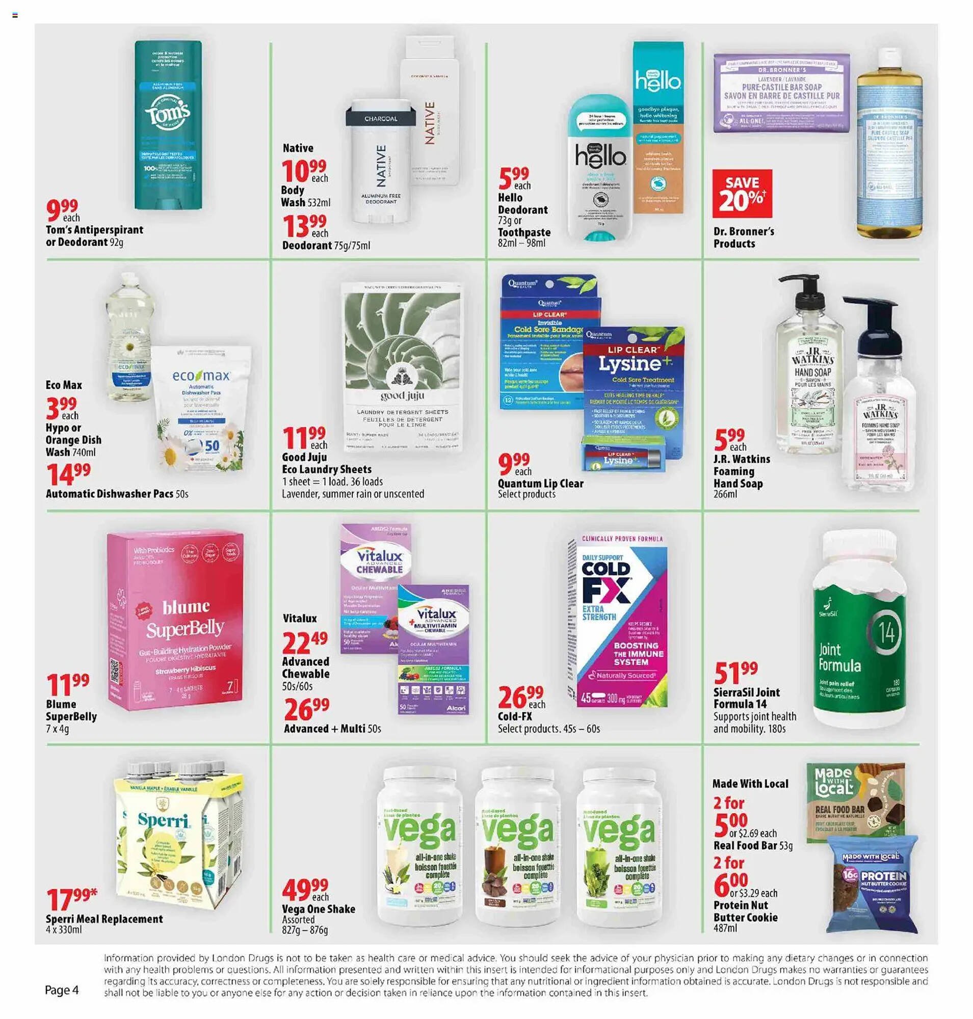 London Drugs flyer (2025-12-31 - 2026-02-01) | 4