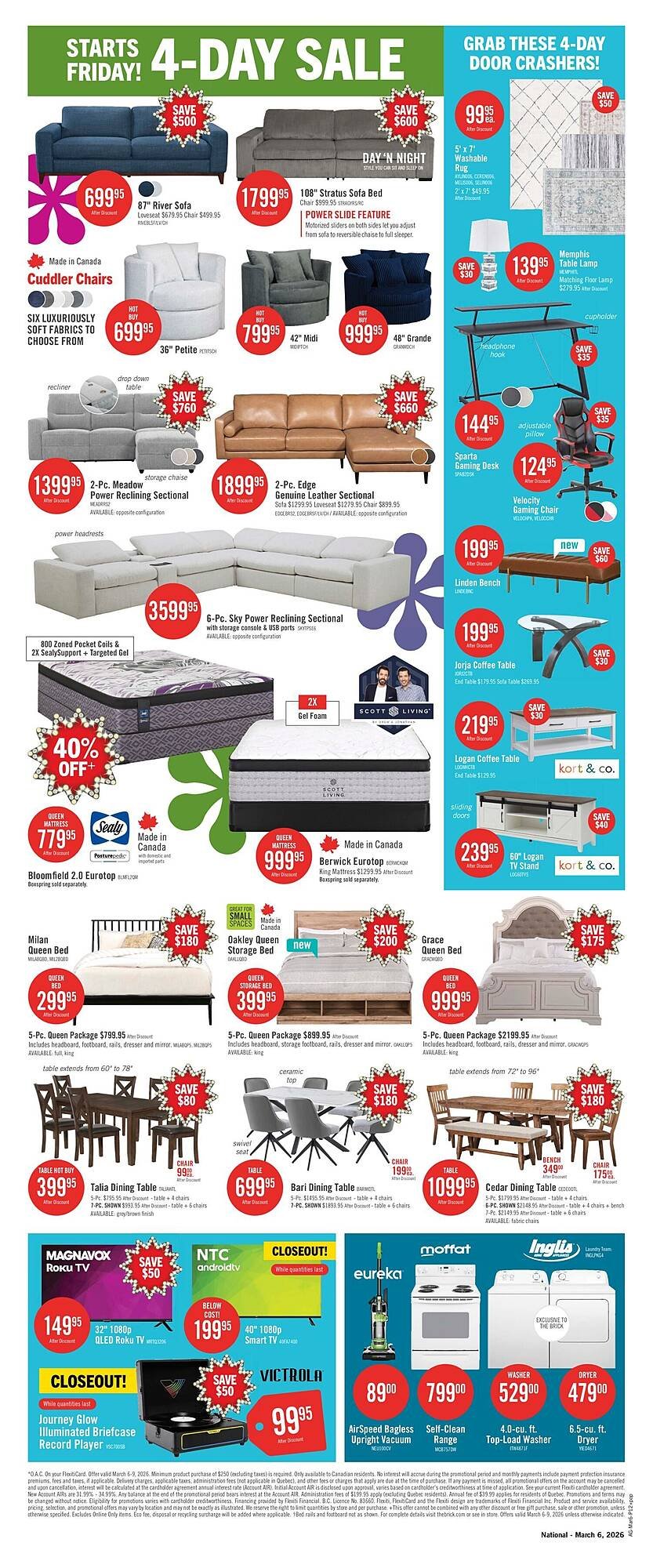 The Brick flyer (2026-03-06 - 2026-03-09) | 2