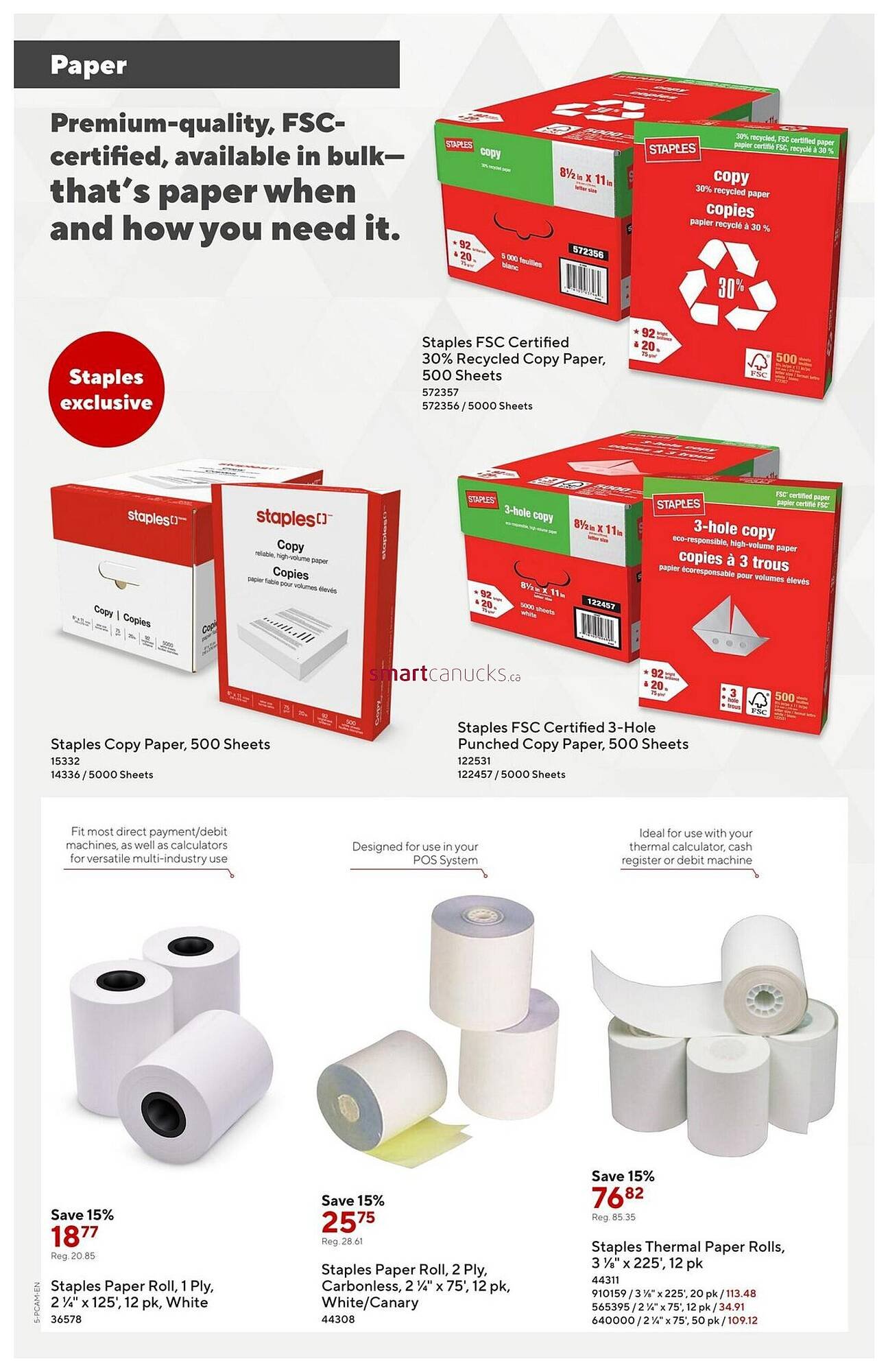 Staples flyer (2026-02-06 - 2026-02-19) | 5