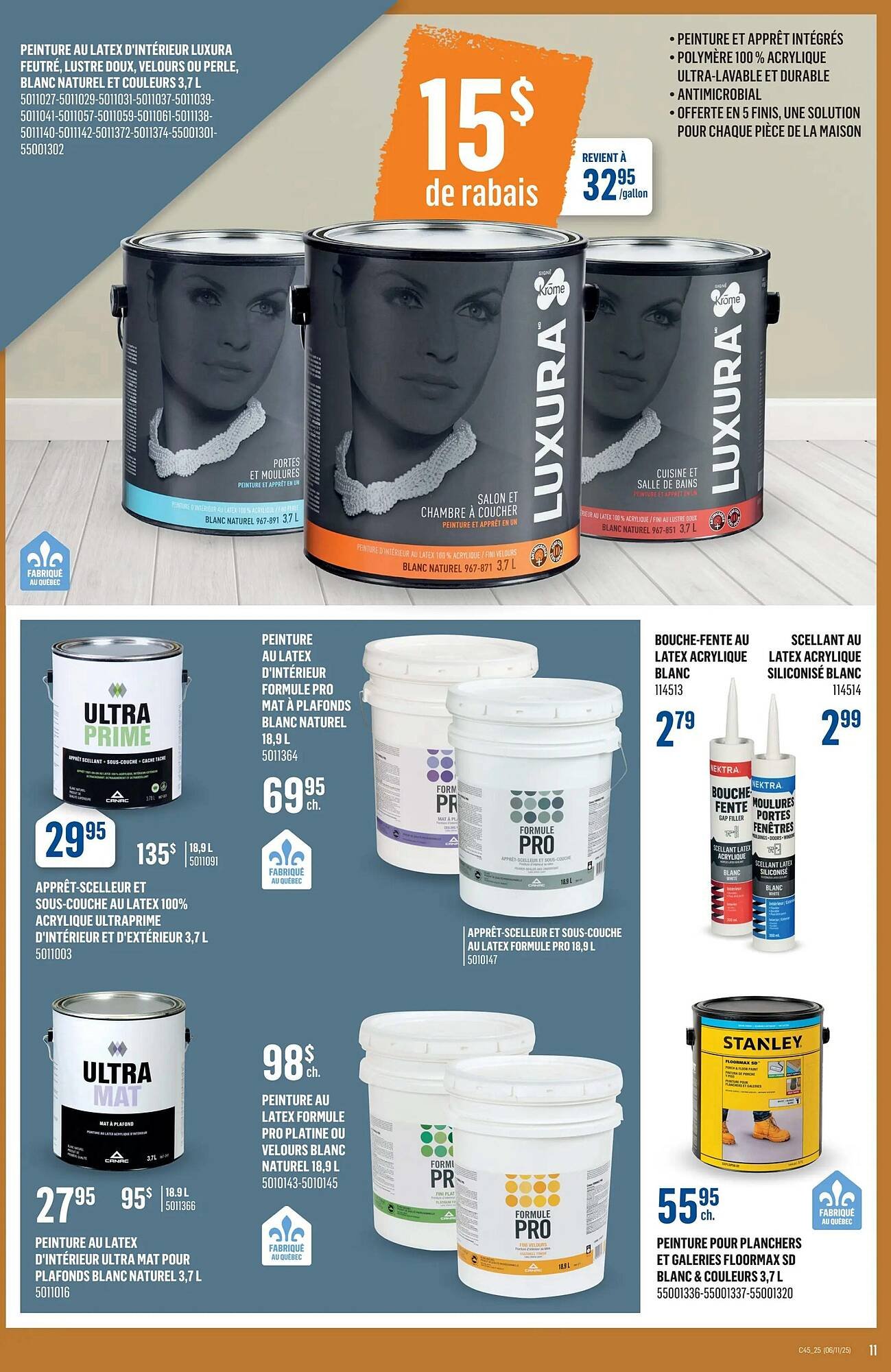 Canac flyer (2025-11-05 - 2025-11-11) | 11
