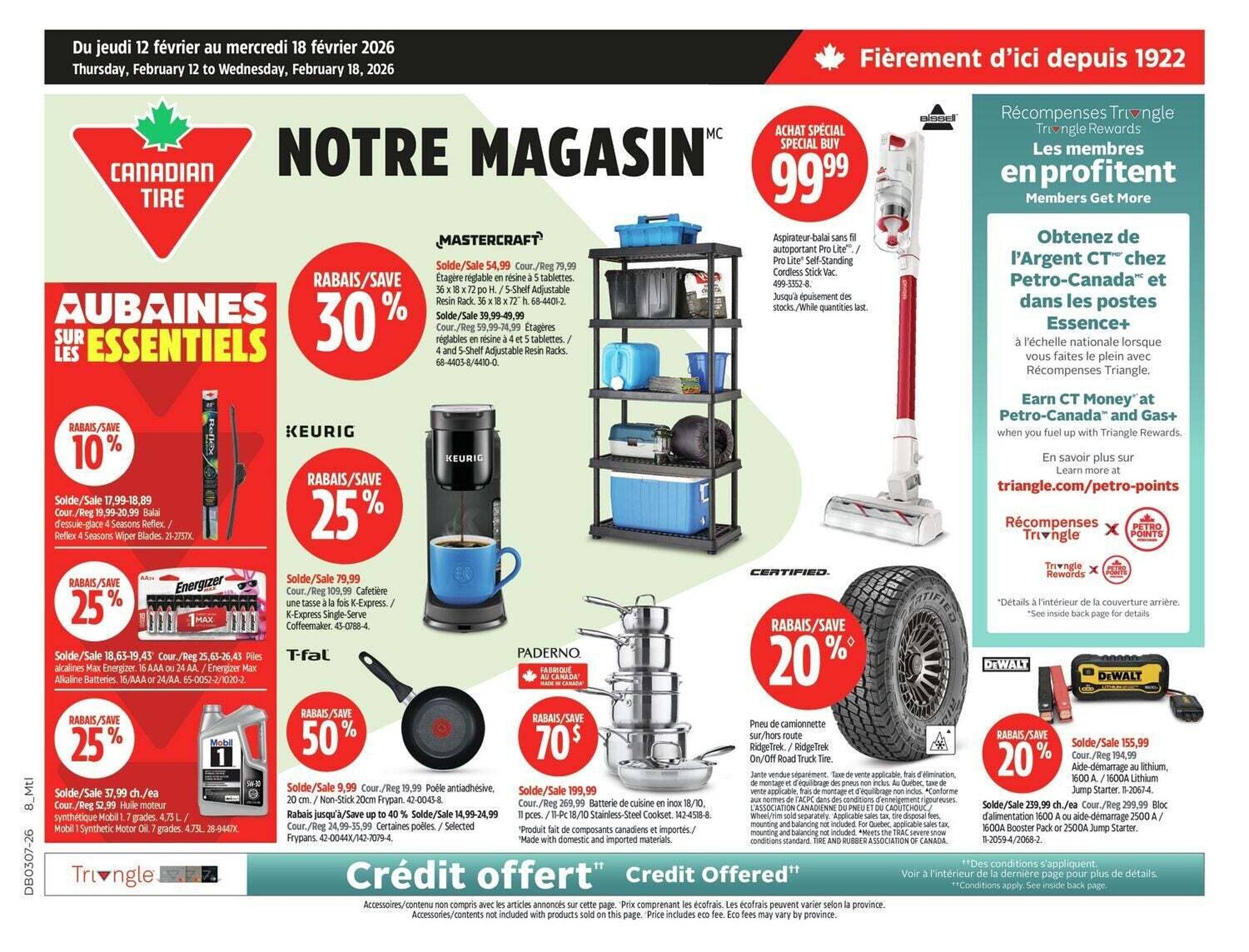 Canadian Tire flyer (2026-02-10 - 2026-02-18) | 1