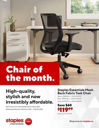 Staples flyer (2026-02-02 - 2026-03-01)