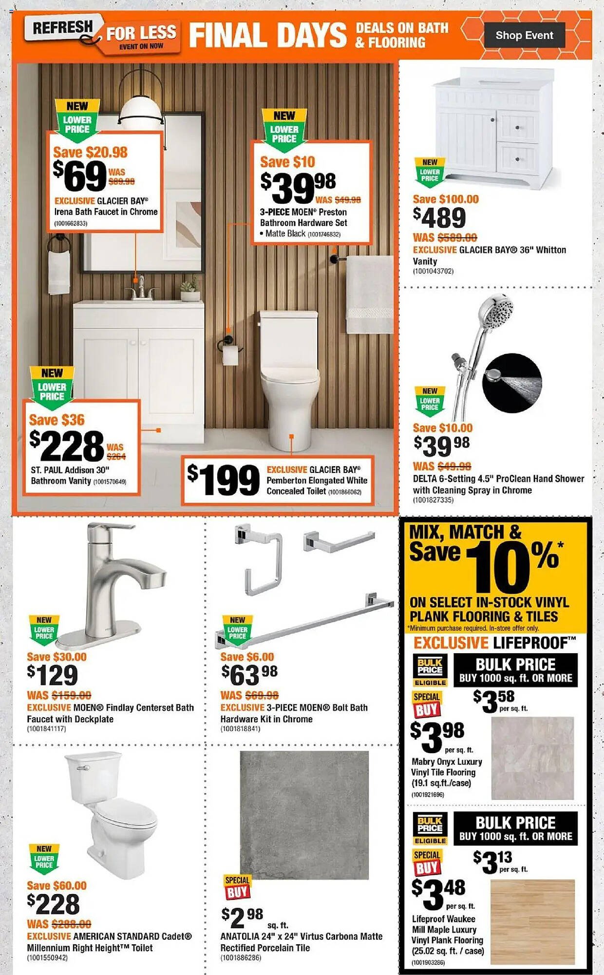 Home Depot flyer