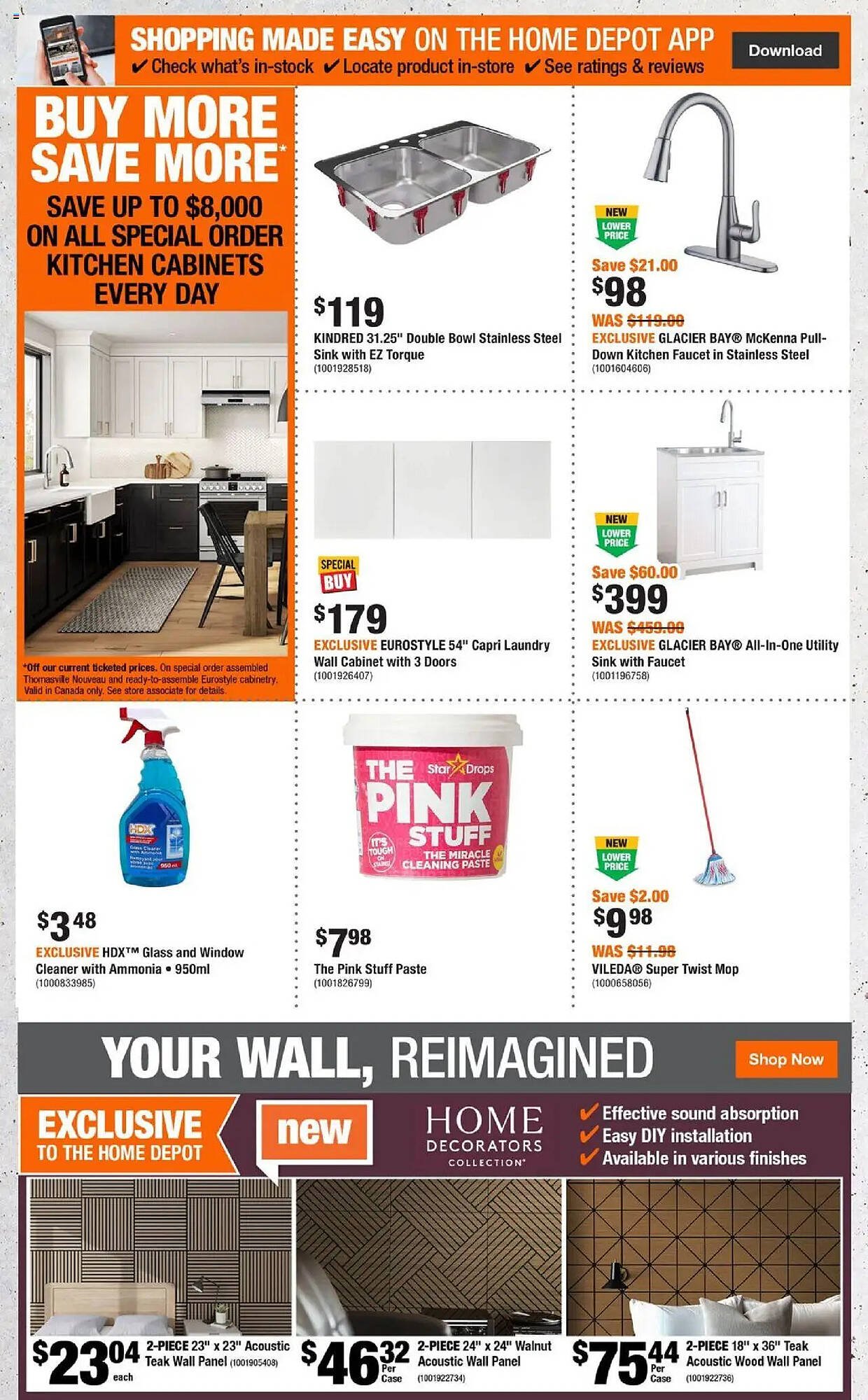 Home Depot flyer