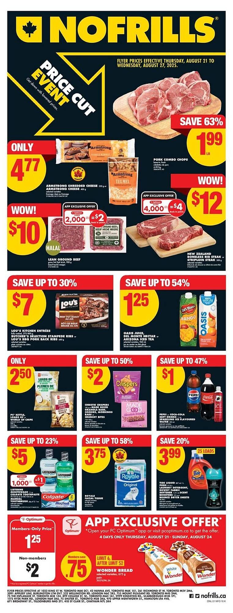 No Frills flyer