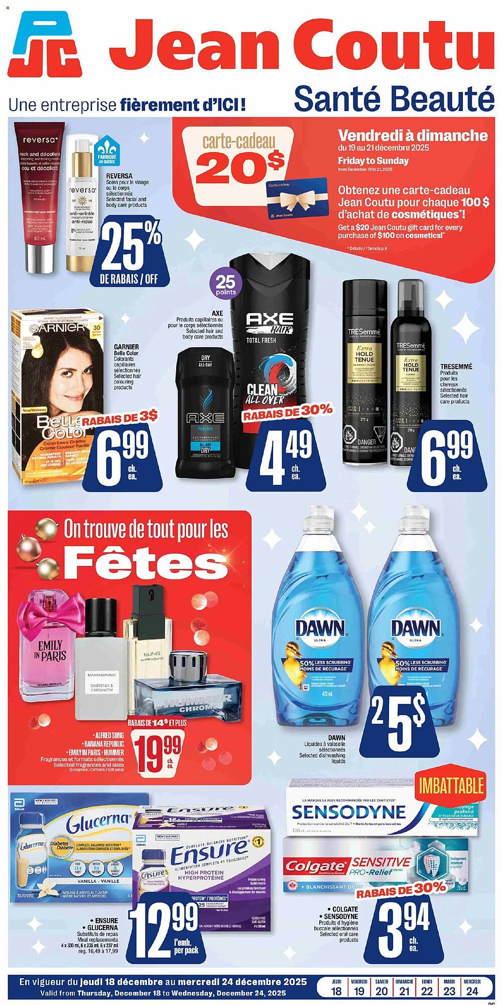 Jean Coutu flyer (2025-12-18 - 2025-12-24) | 1