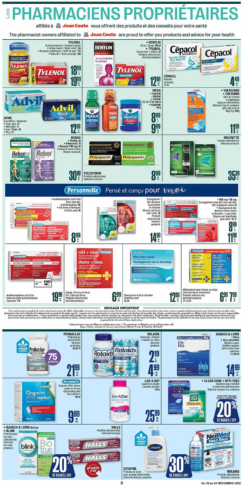 Jean Coutu flyer (2025-12-18 - 2025-12-24) | 3