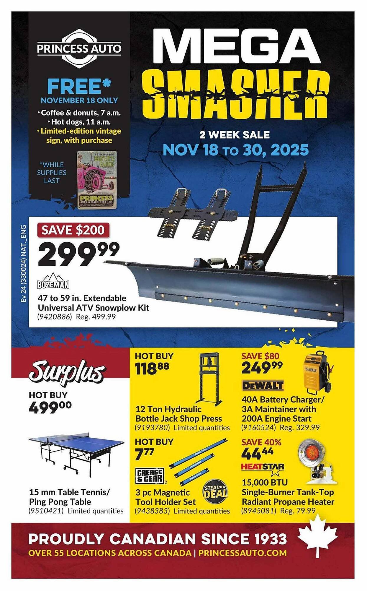 Princess Auto flyer (2025-11-13 - 2025-11-20) | 1