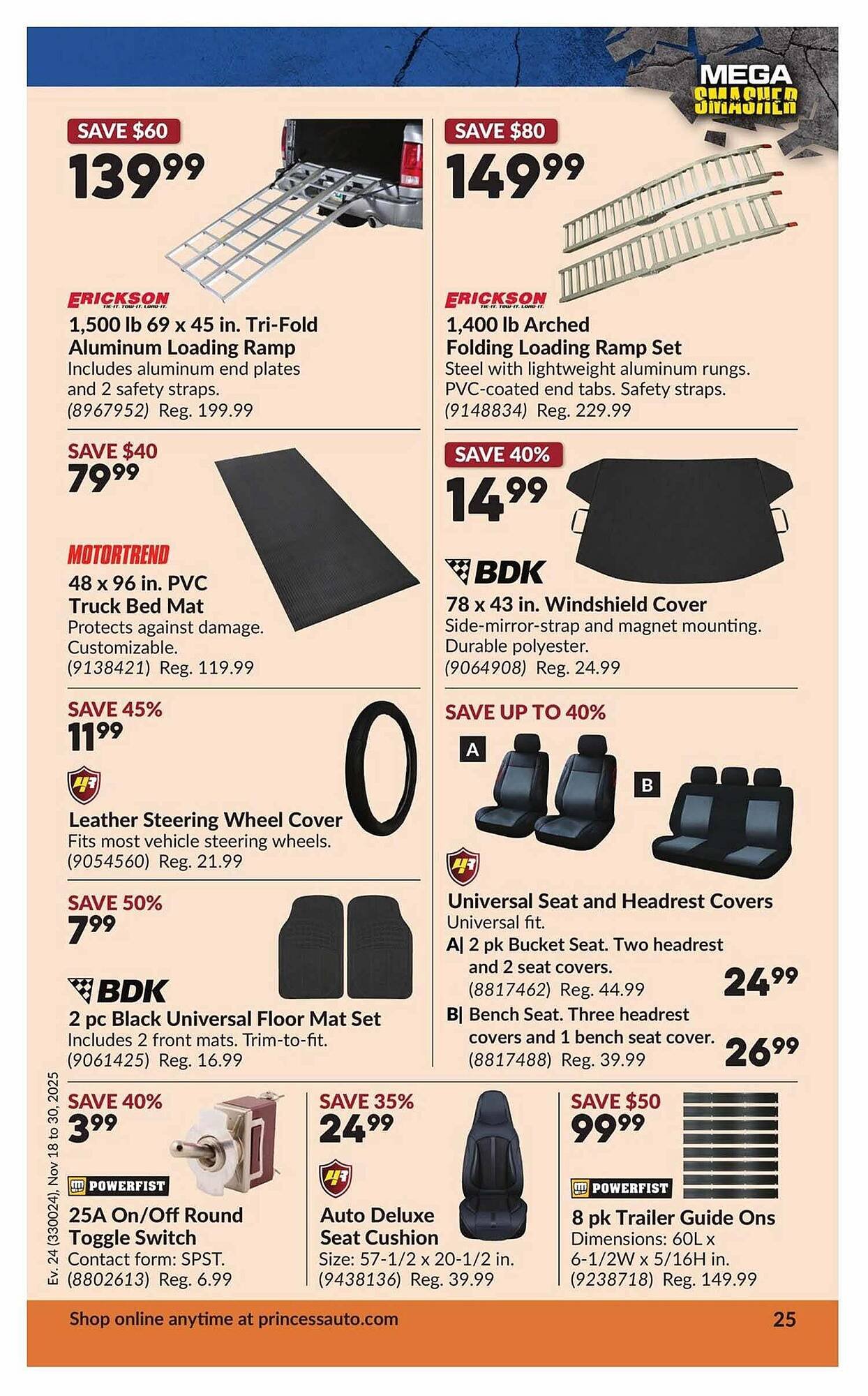 Princess Auto flyer (2025-11-13 - 2025-11-20) | 30