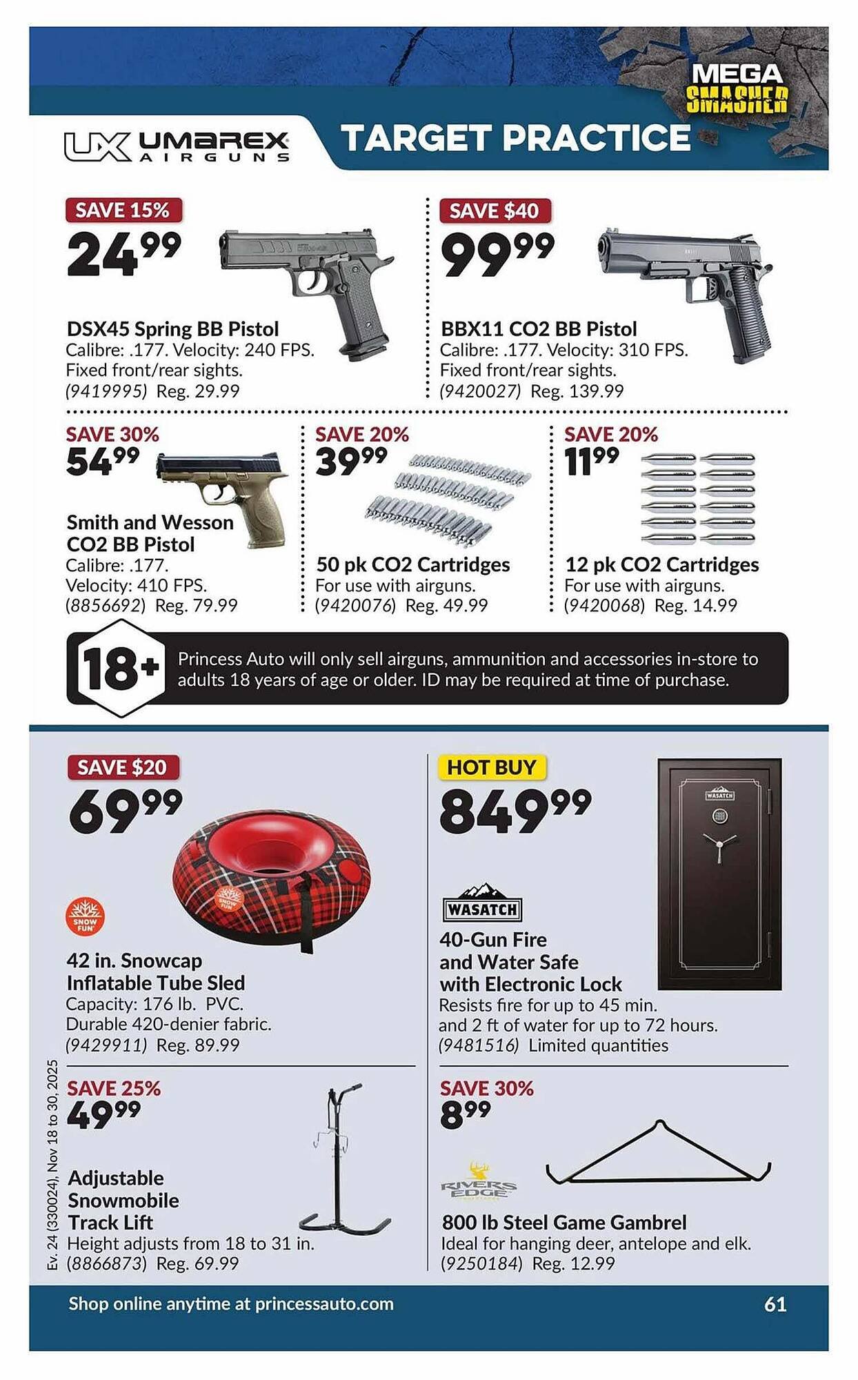 Princess Auto flyer (2025-11-13 - 2025-11-20) | 66