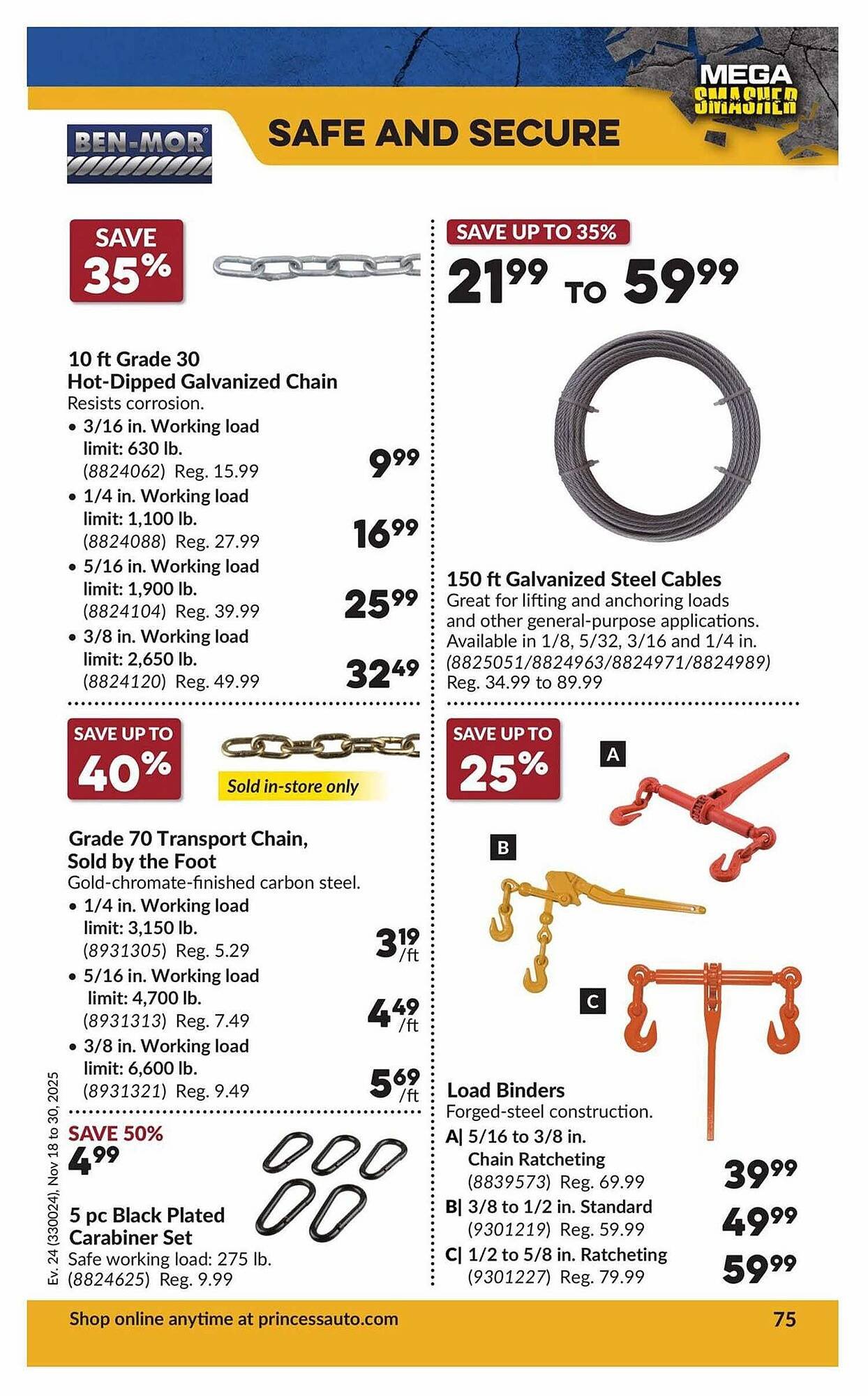 Princess Auto flyer (2025-11-13 - 2025-11-20) | 80