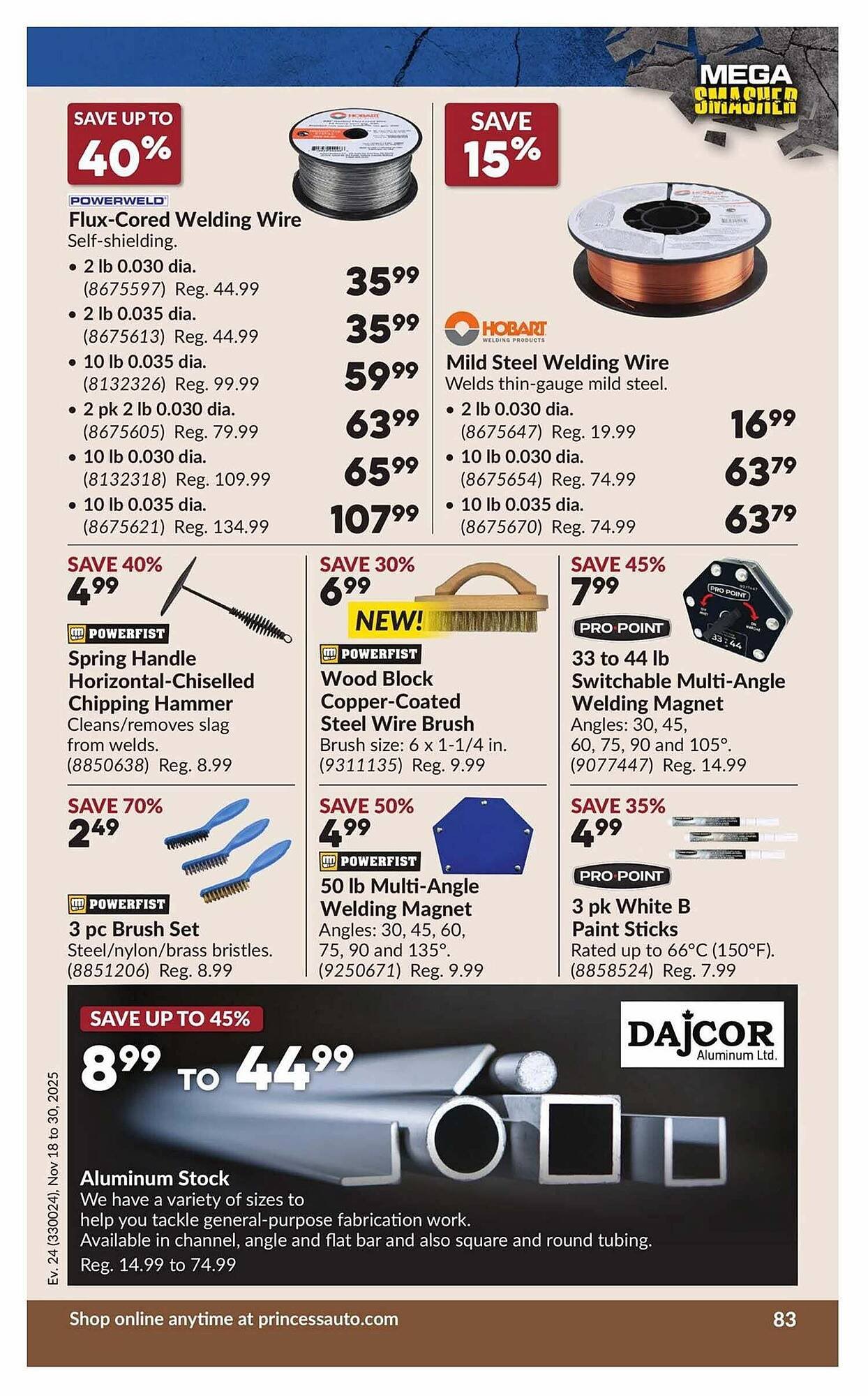 Princess Auto flyer (2025-11-13 - 2025-11-20) | 88