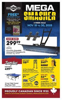 Princess Auto flyer (2025-11-13 - 2025-11-20)