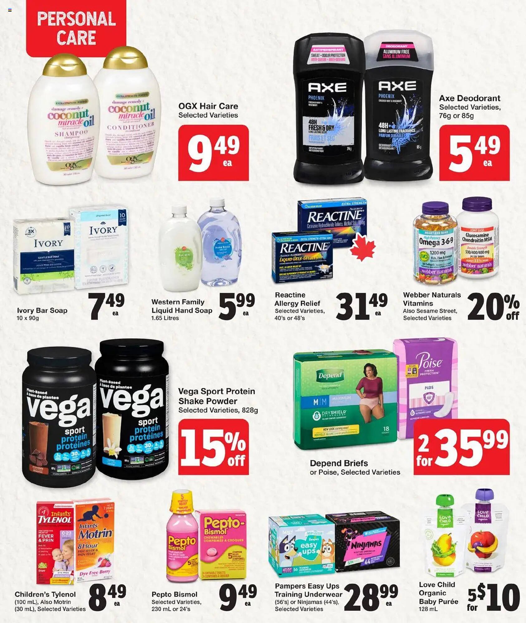 Quality Foods flyer
