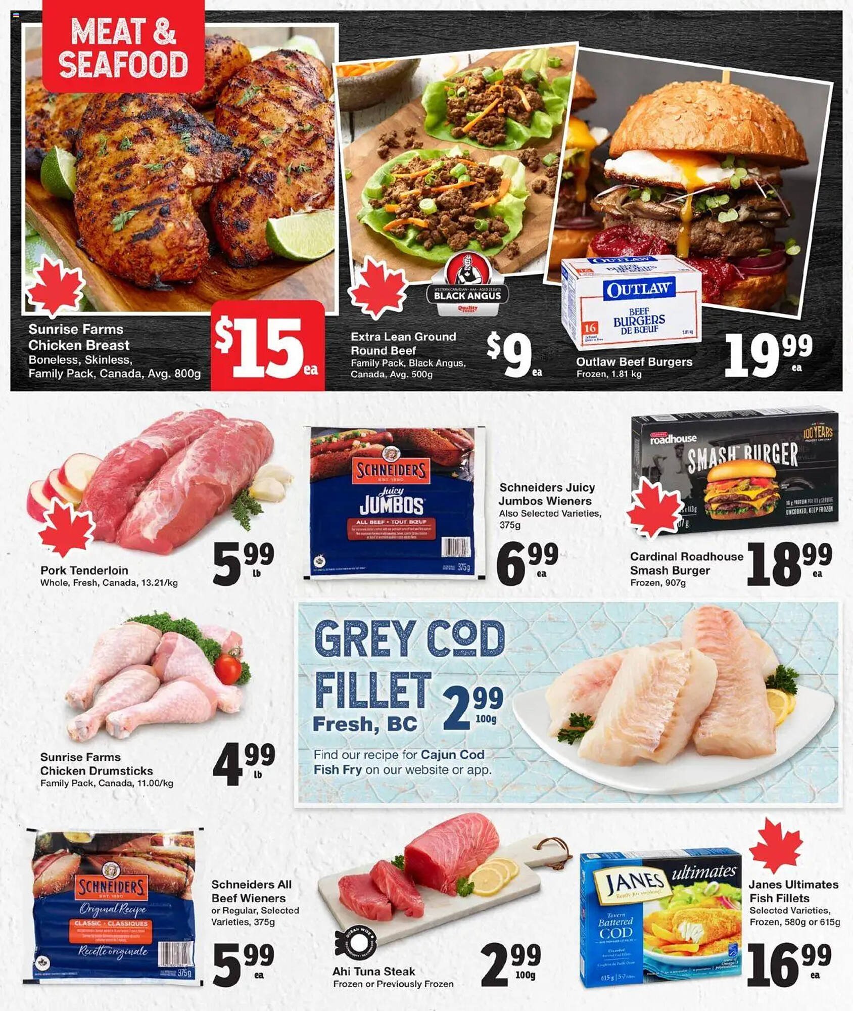 Quality Foods flyer