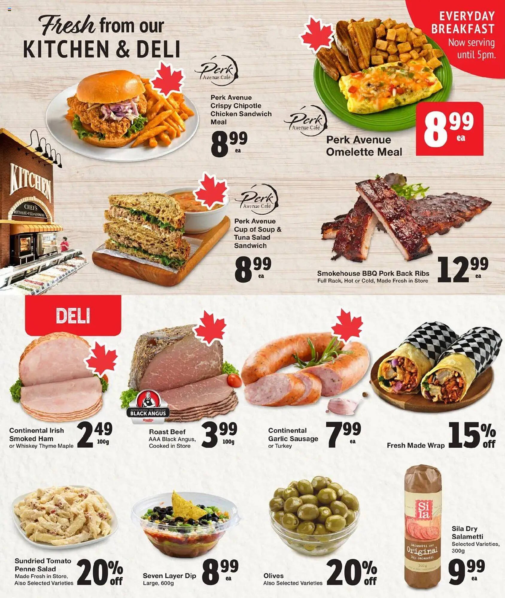 Quality Foods flyer