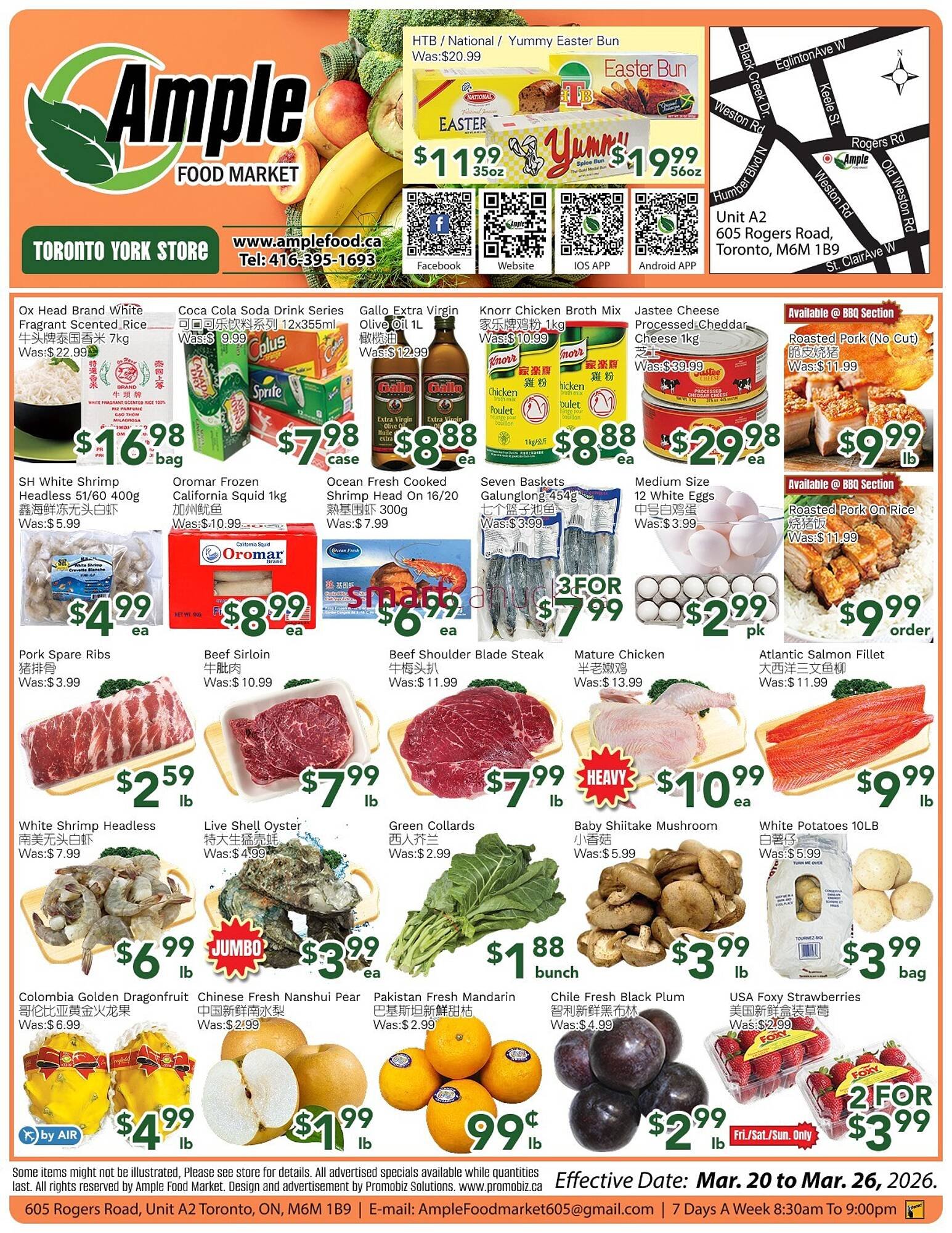 Ample Food Market flyer (2026-03-20 - 2026-03-26) | 1