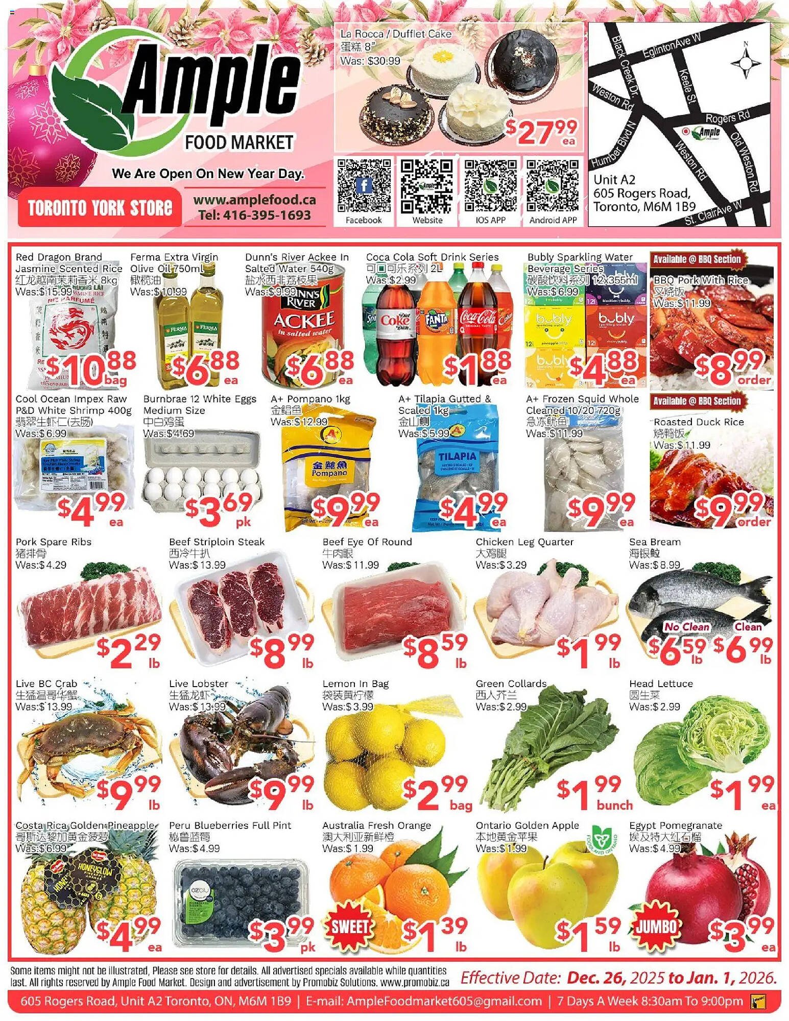 Ample Food Market flyer (2025-12-26 - 2026-01-02) | 1