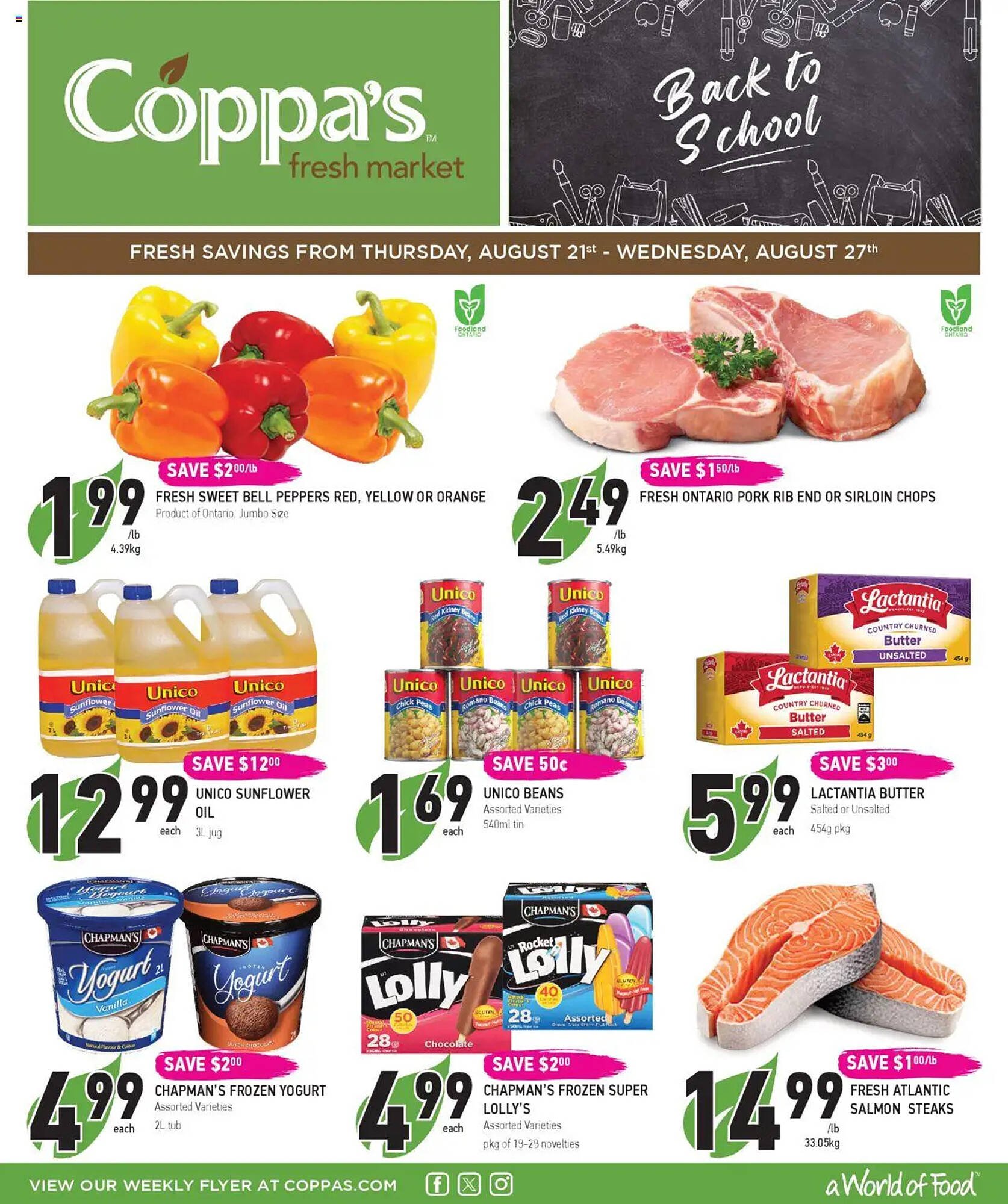 Coppa&#039;s Fresh Market flyer (2025-08-21 - 2025-08-27) | 1