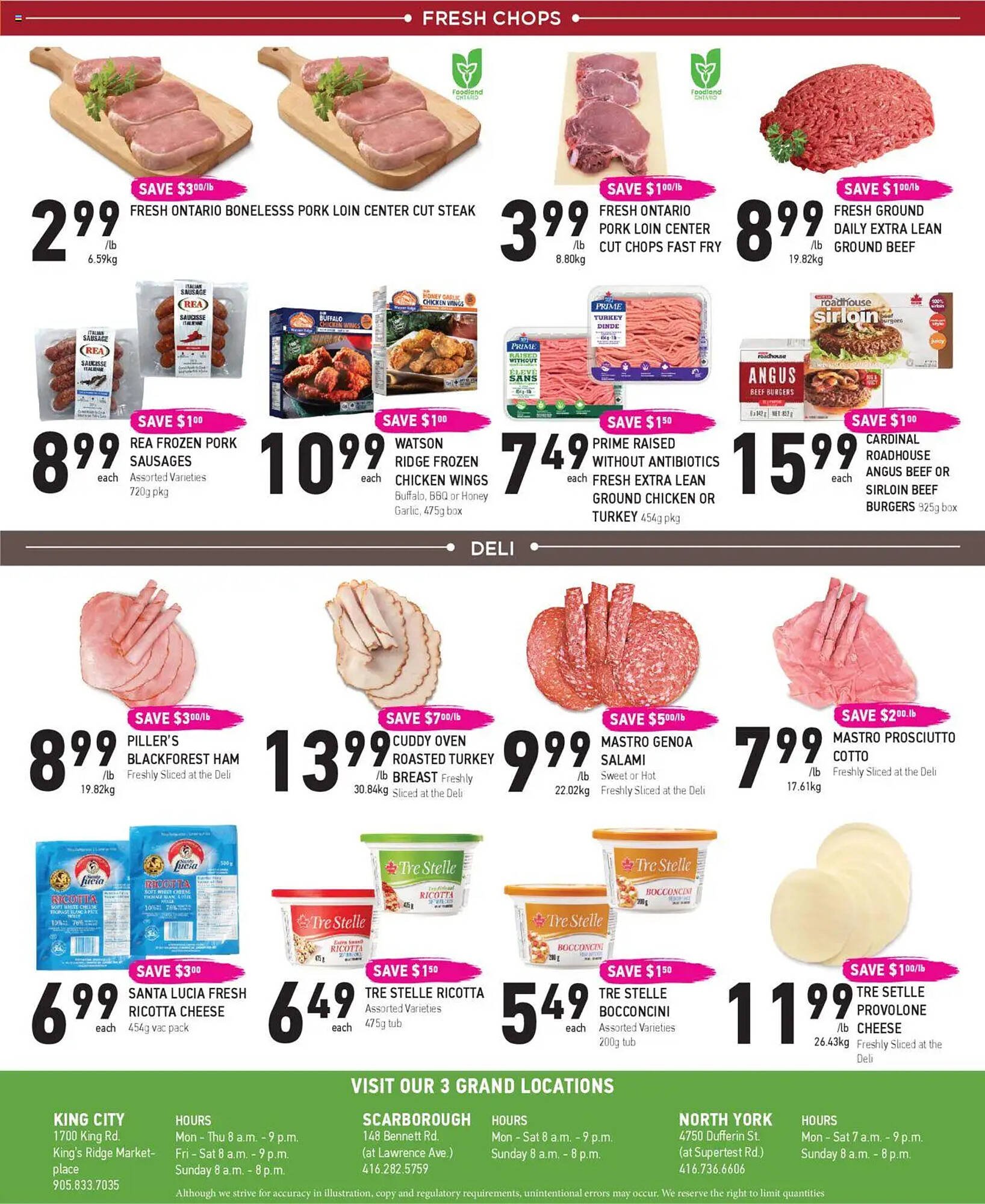 Coppa's Fresh Market flyer