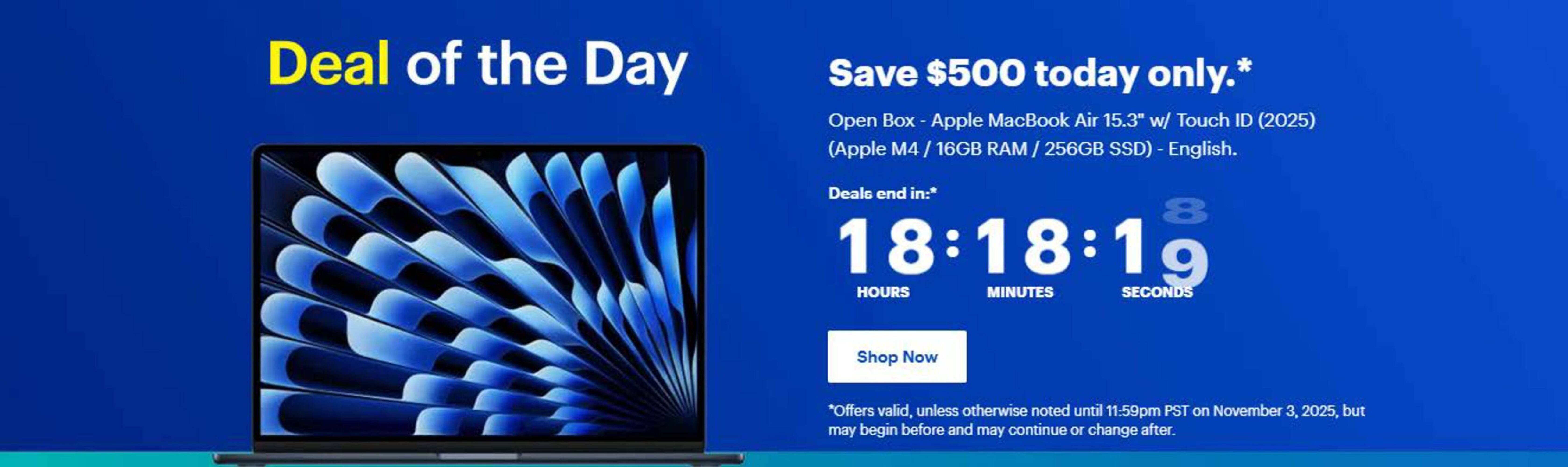 Best Buy flyer (2025-11-04 - 2025-11-04) | 1