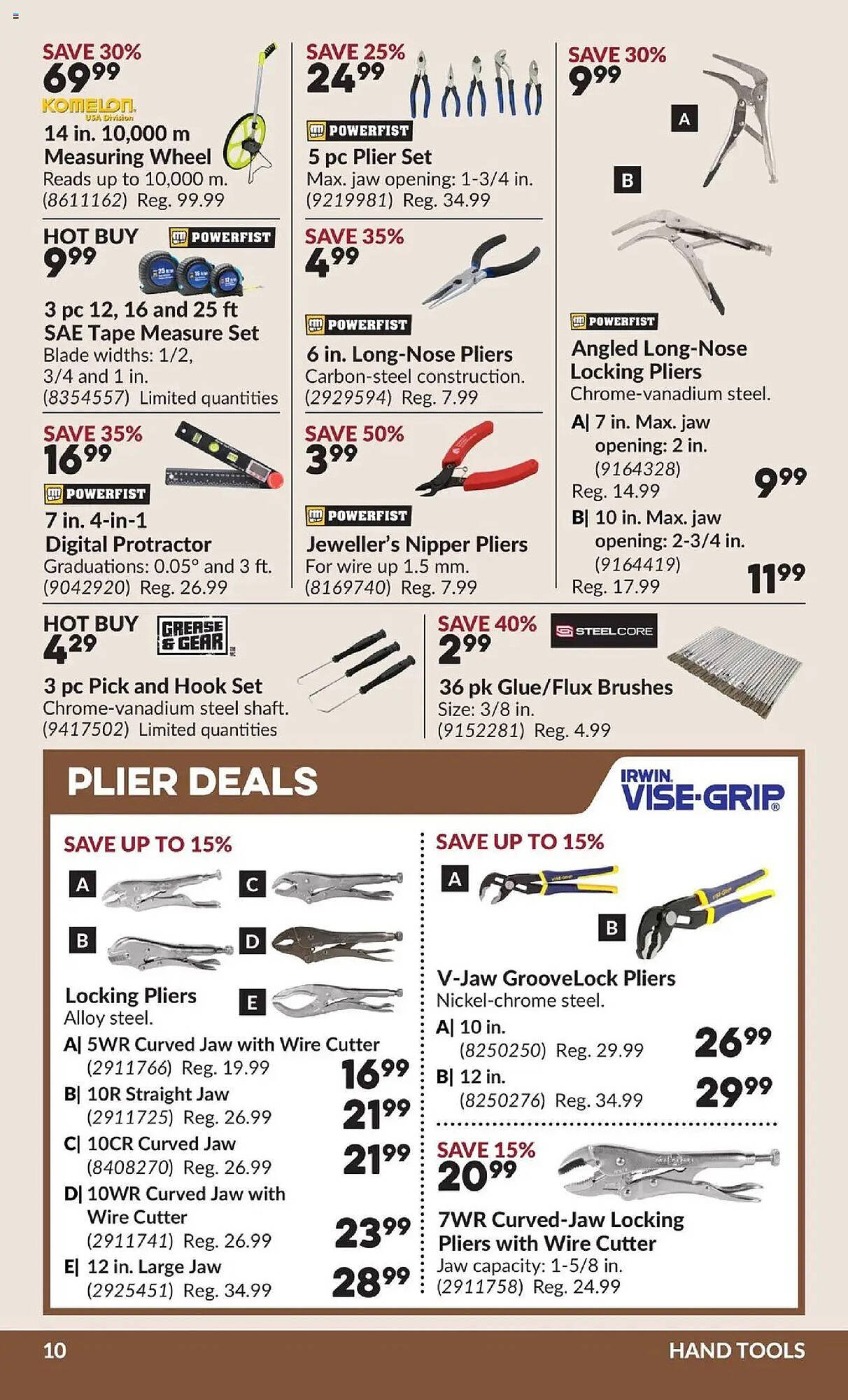 Princess Auto flyer
