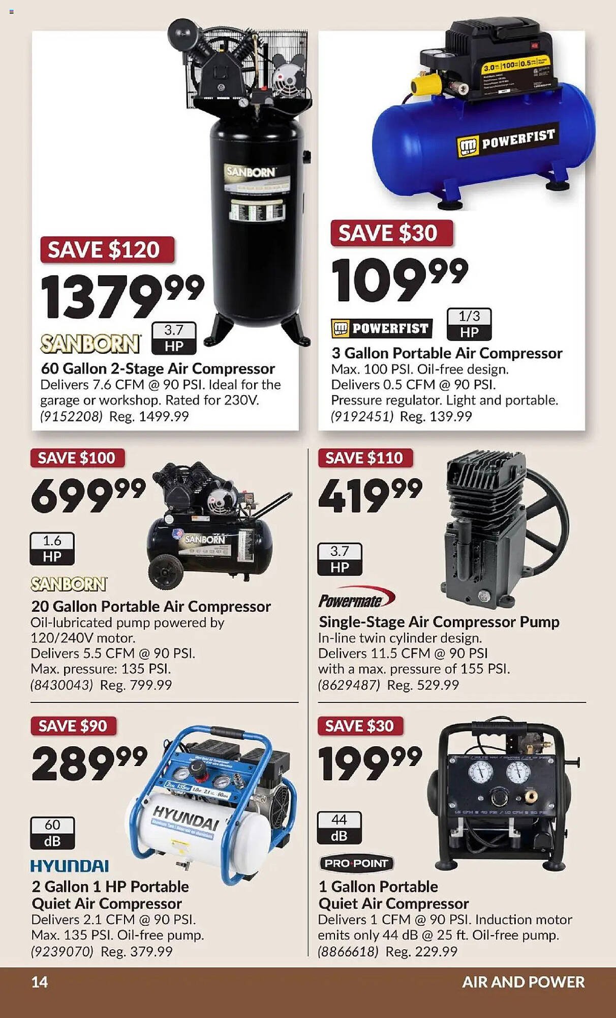 Princess Auto flyer
