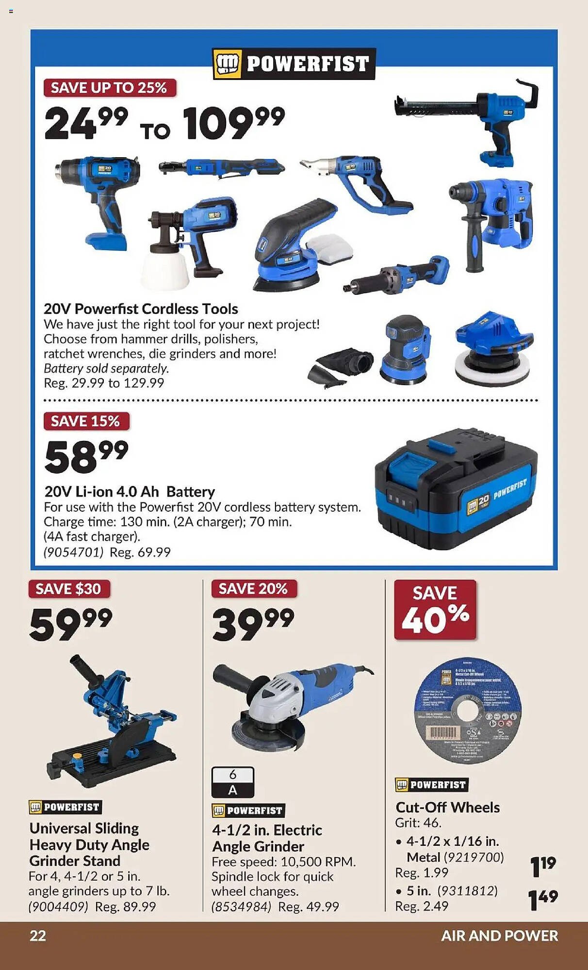 Princess Auto flyer