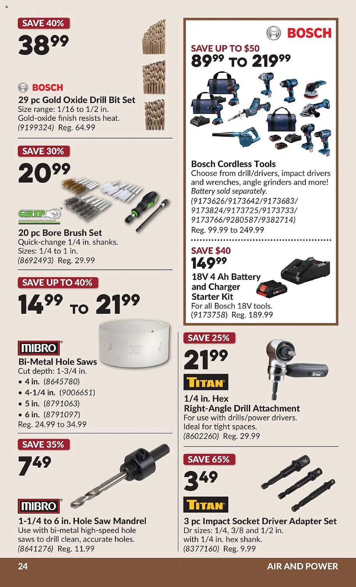 Princess Auto flyer