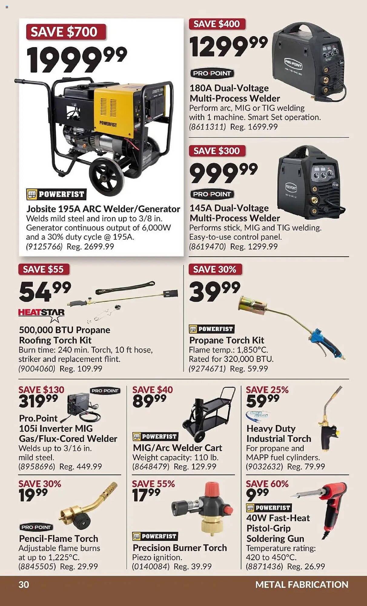 Princess Auto flyer