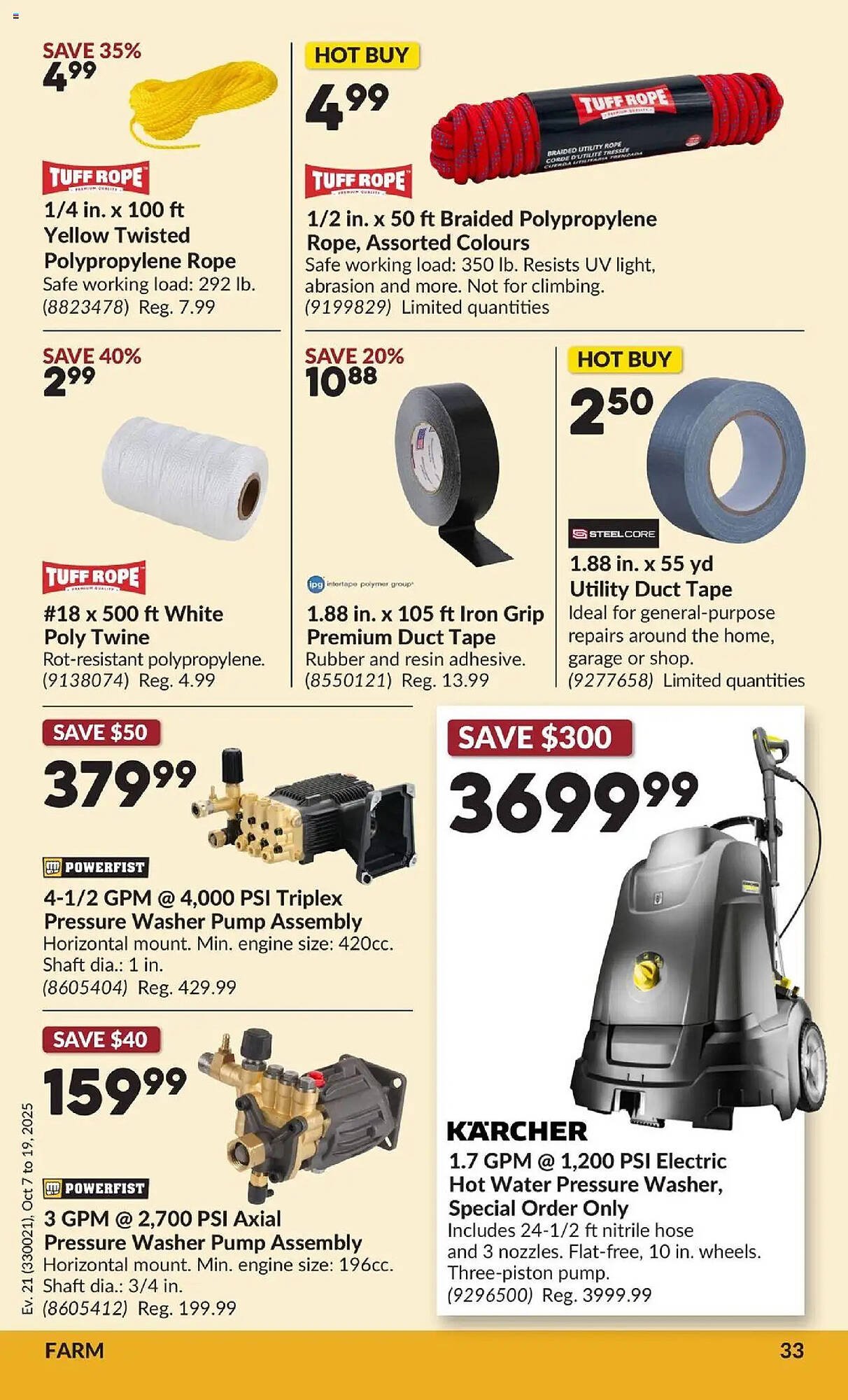 Princess Auto flyer