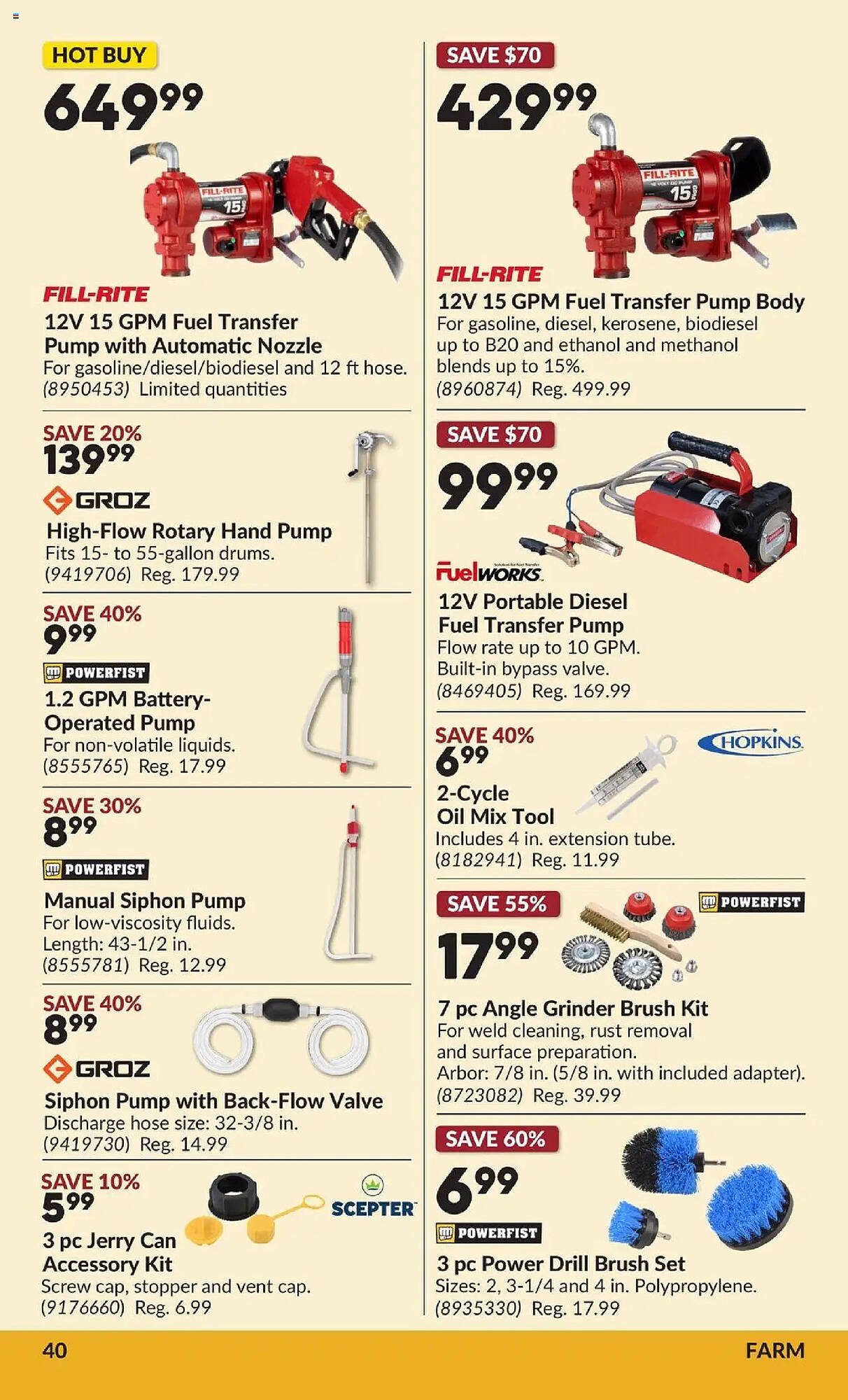 Princess Auto flyer