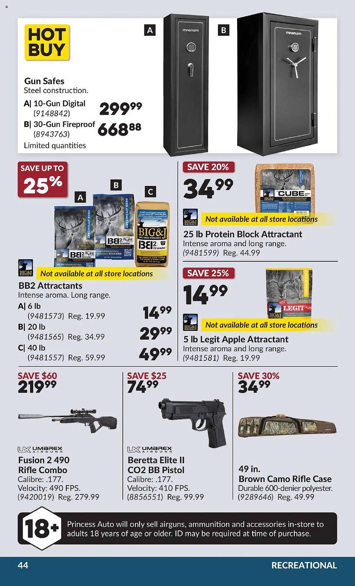 Princess Auto flyer