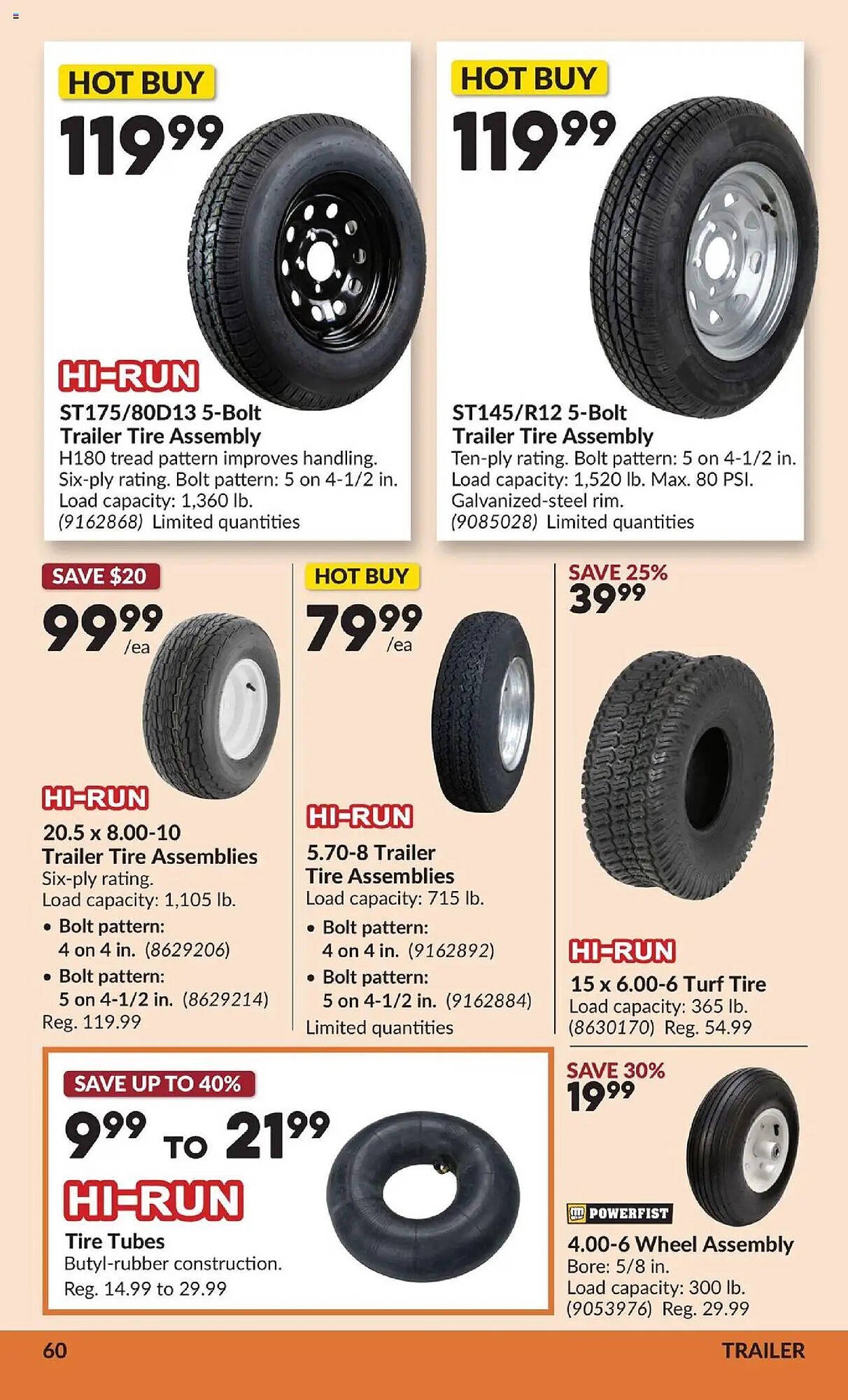 Princess Auto flyer