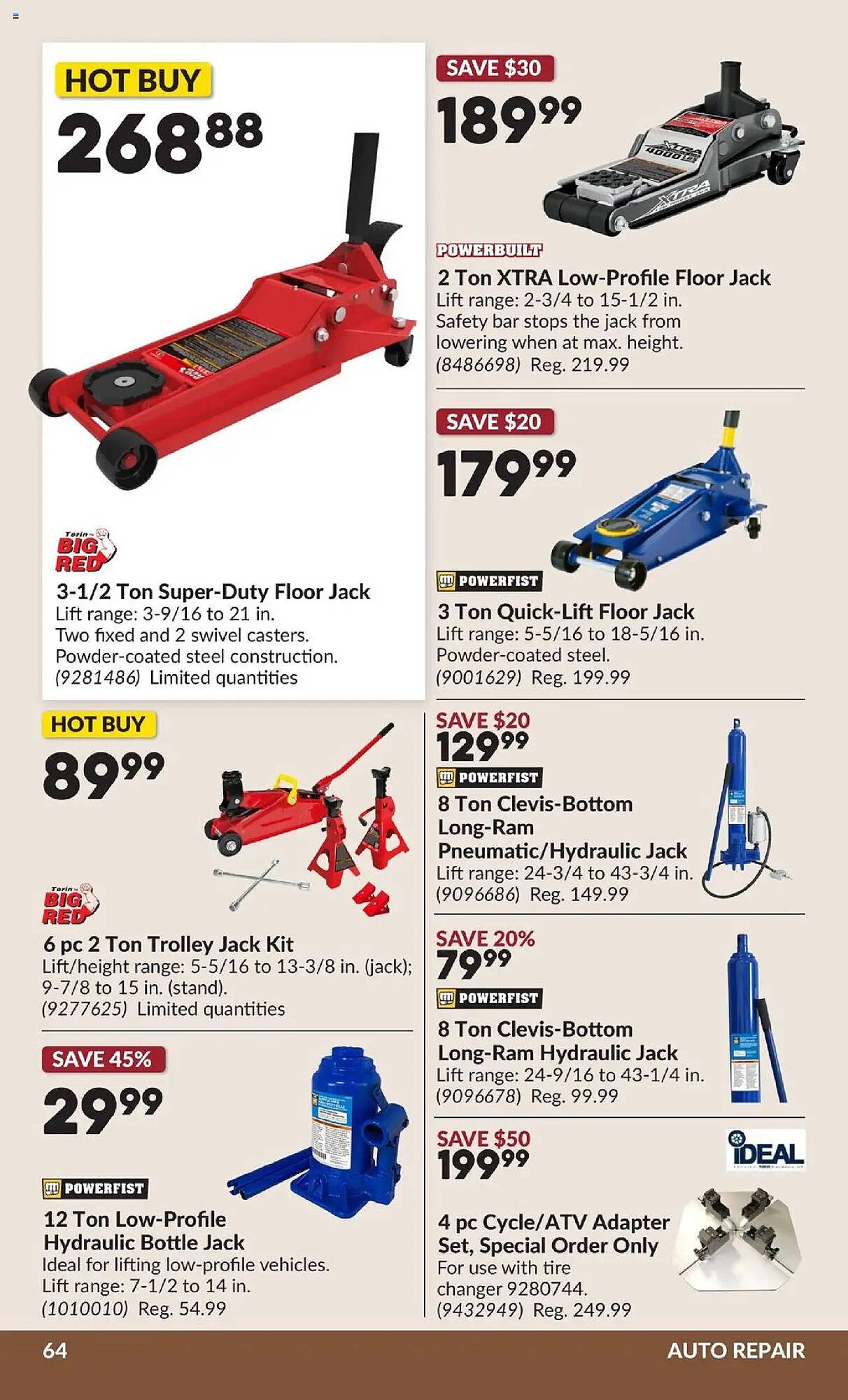 Princess Auto flyer