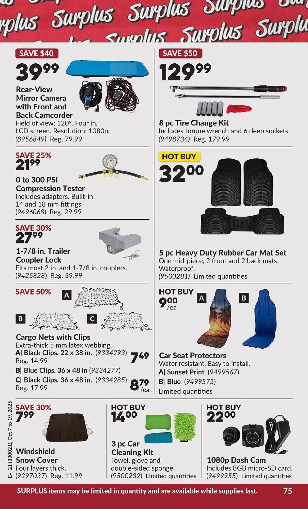 Princess Auto flyer