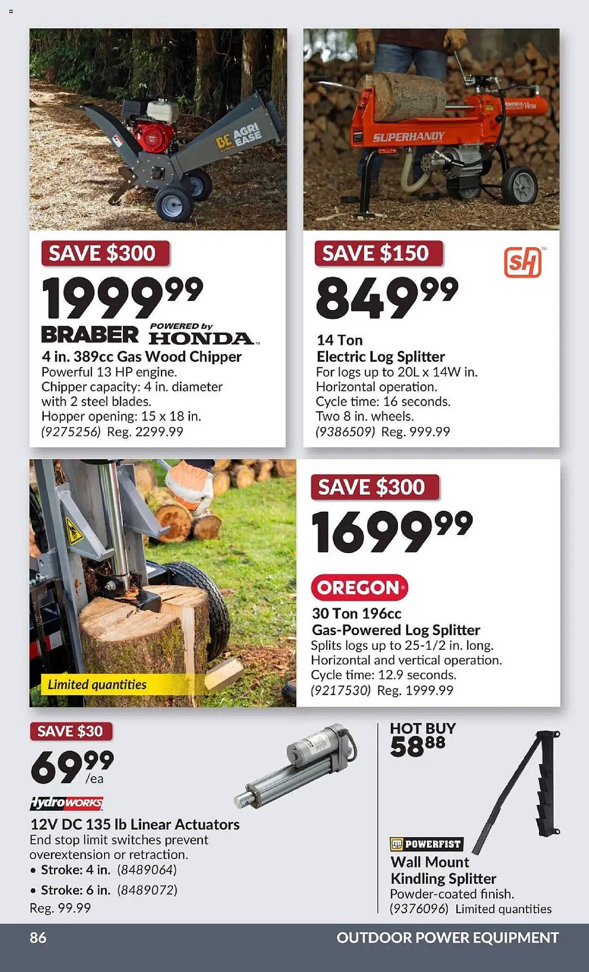 Princess Auto flyer