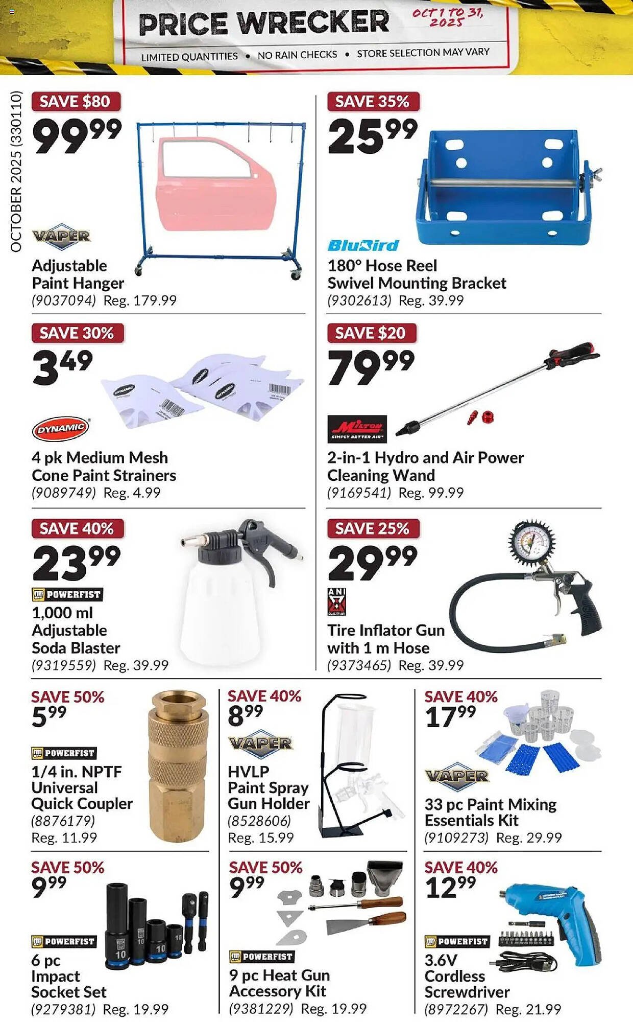 Princess Auto flyer