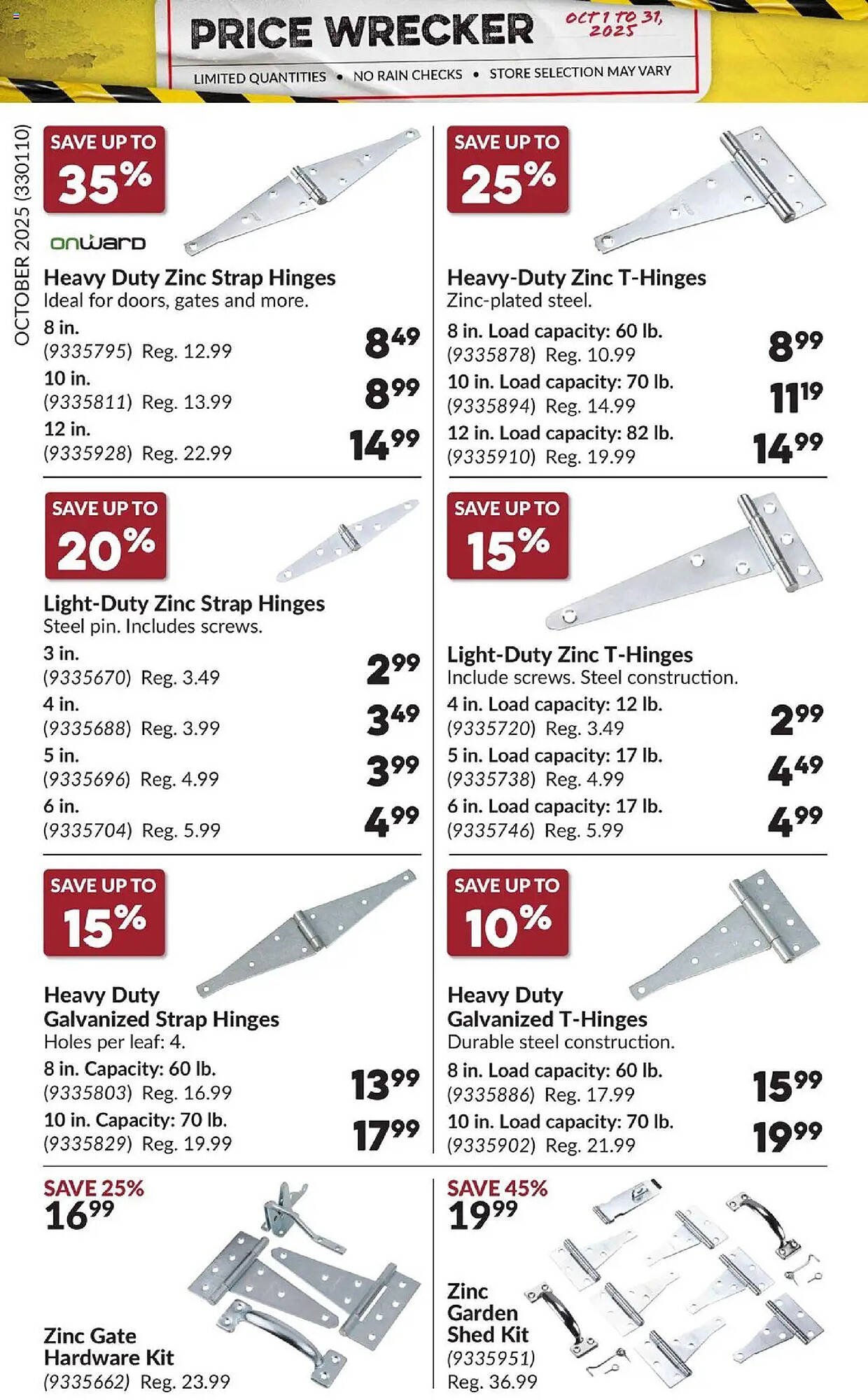 Princess Auto flyer