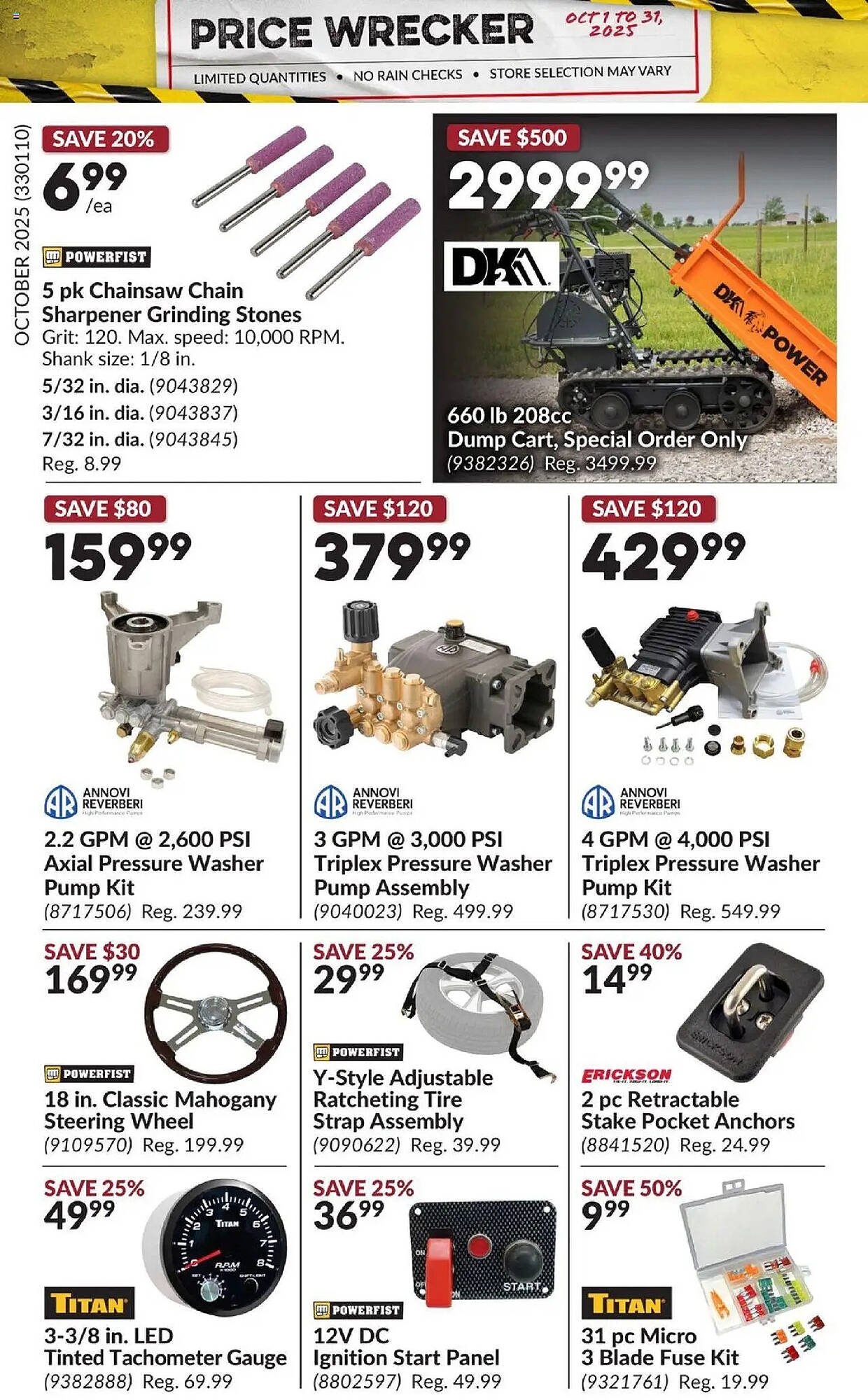 Princess Auto flyer