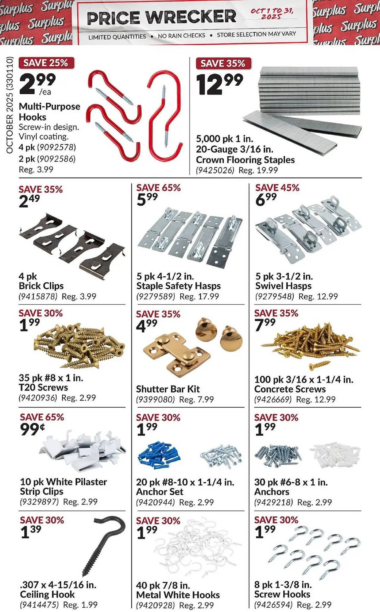 Princess Auto flyer
