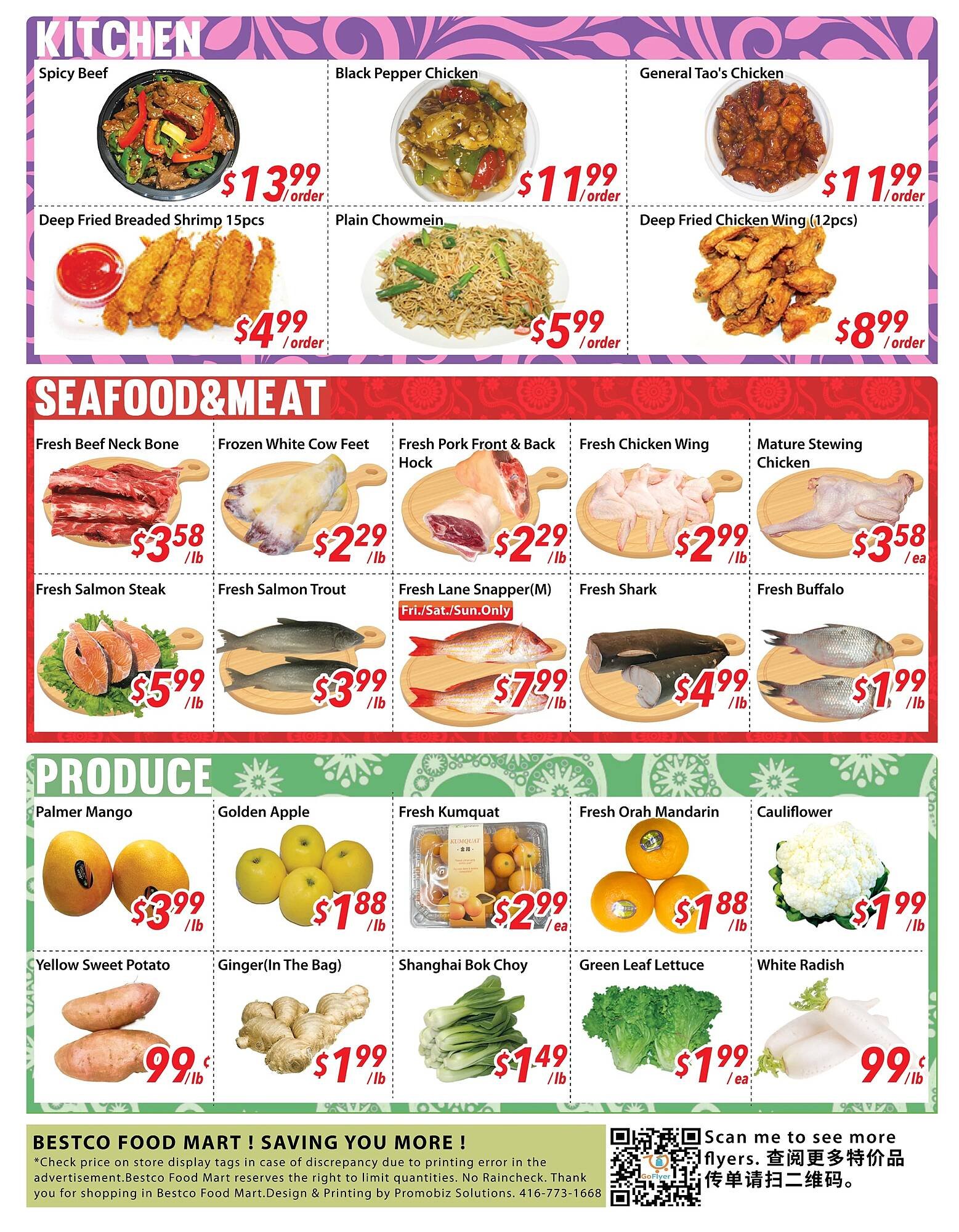 Bestco Food Mart flyer