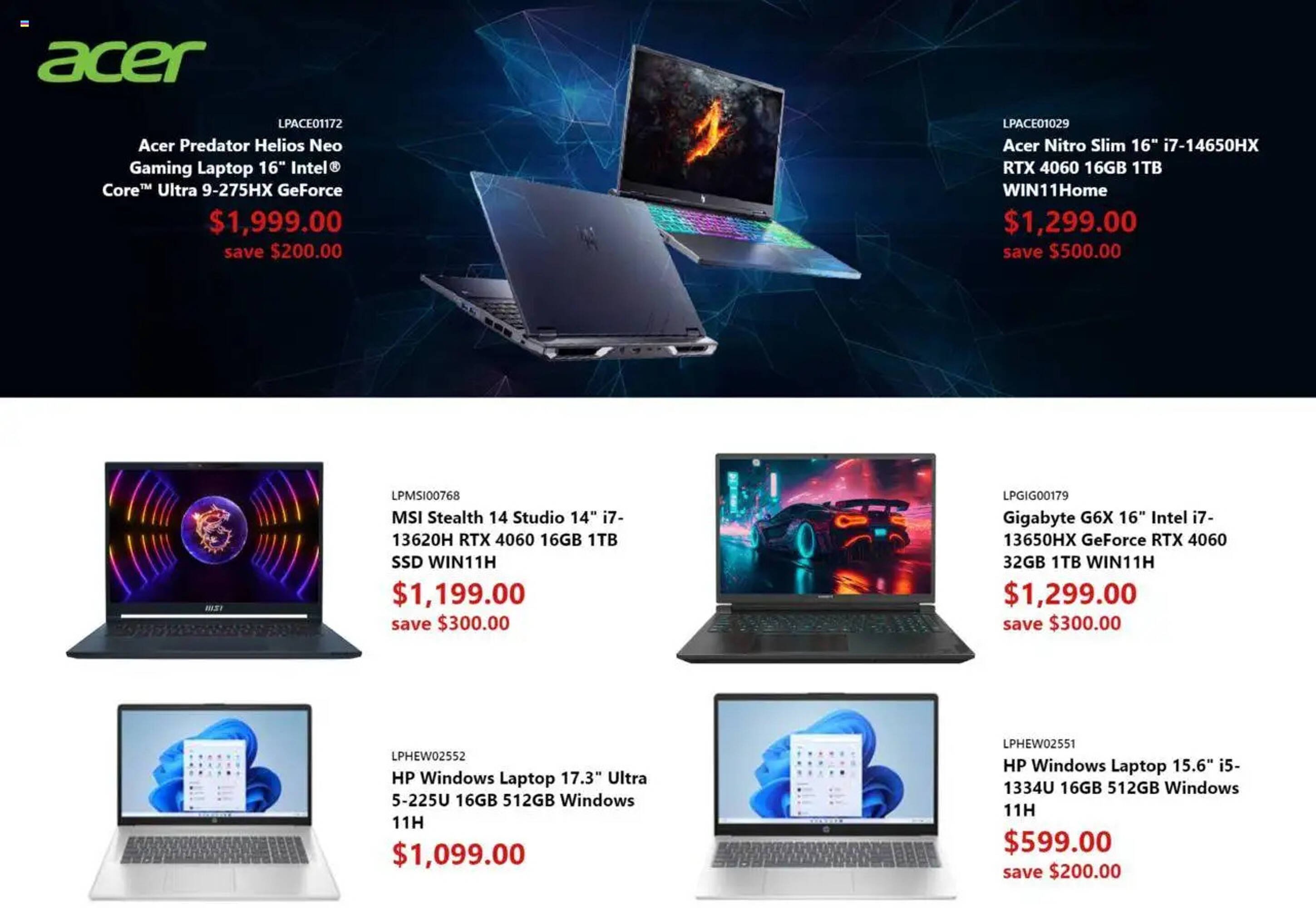 Canada Computers flyer